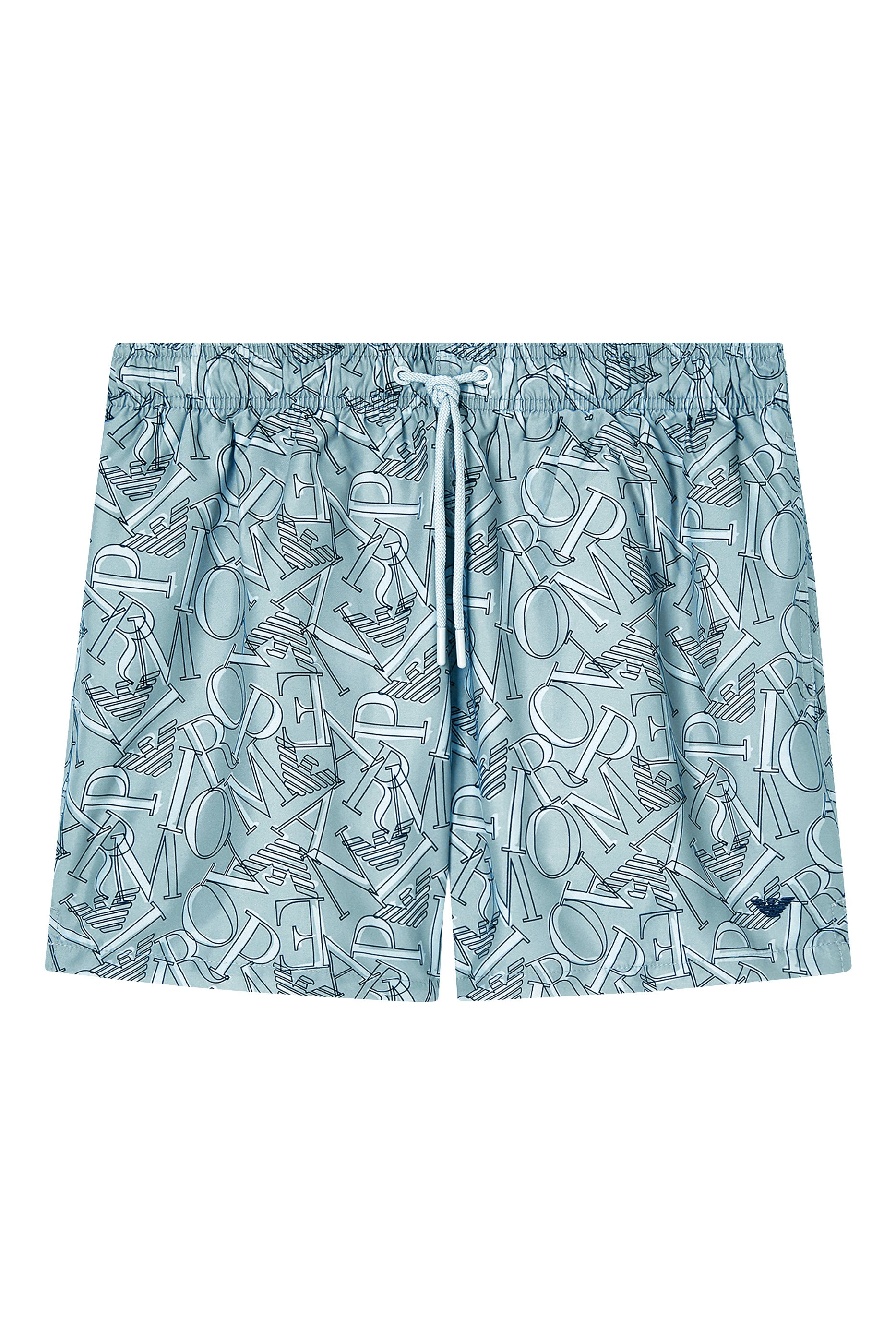 شورت سباحة بشعار الماركة