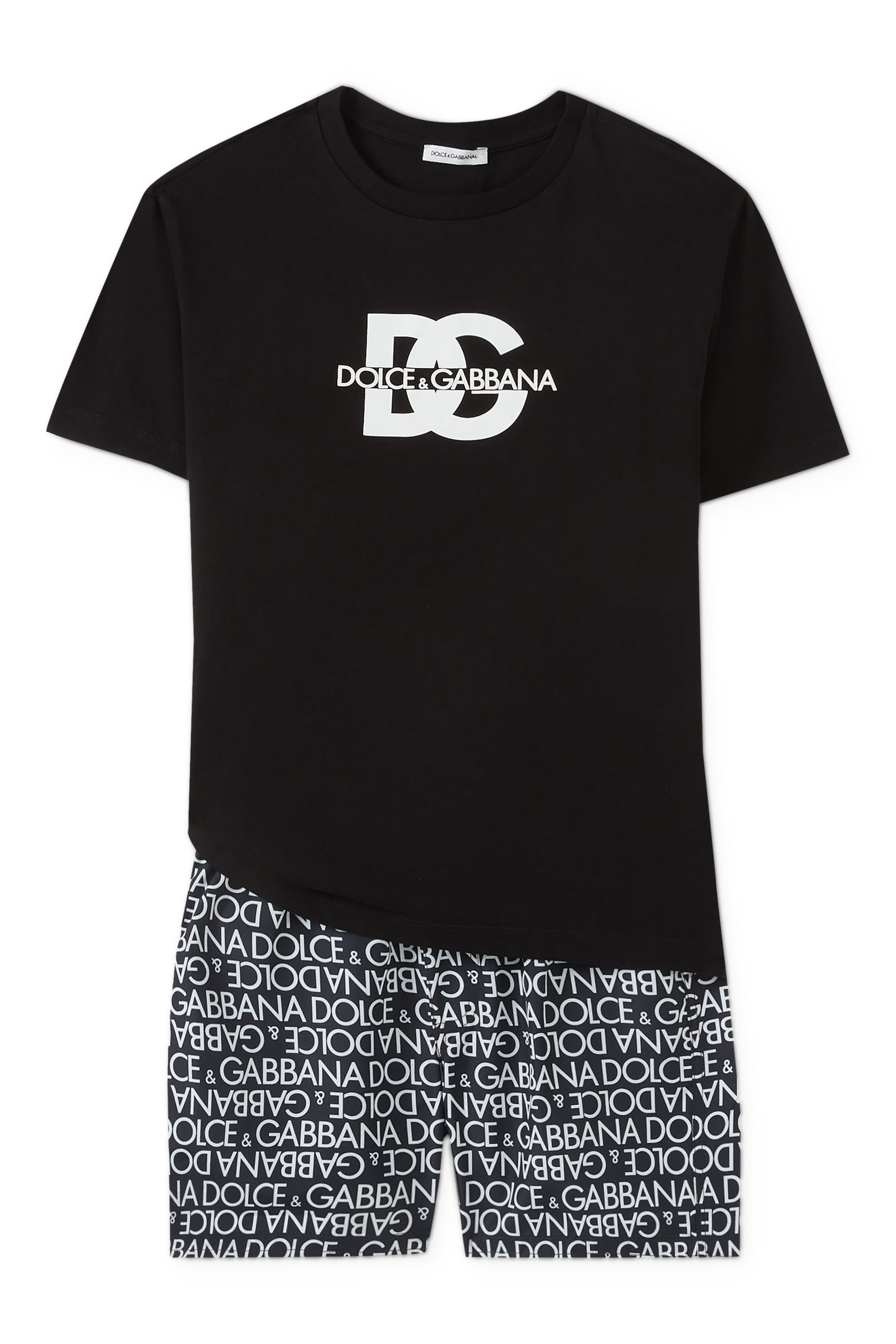 تيشيرت مانيكا كورتا بطبعات للأطفال