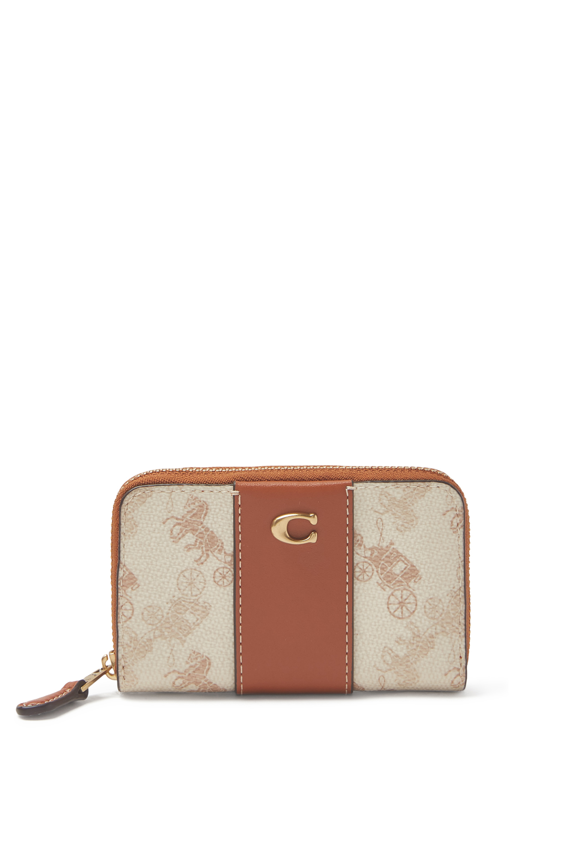 حافظة بطاقات اسينشال صغيرة بسحّاب محيط