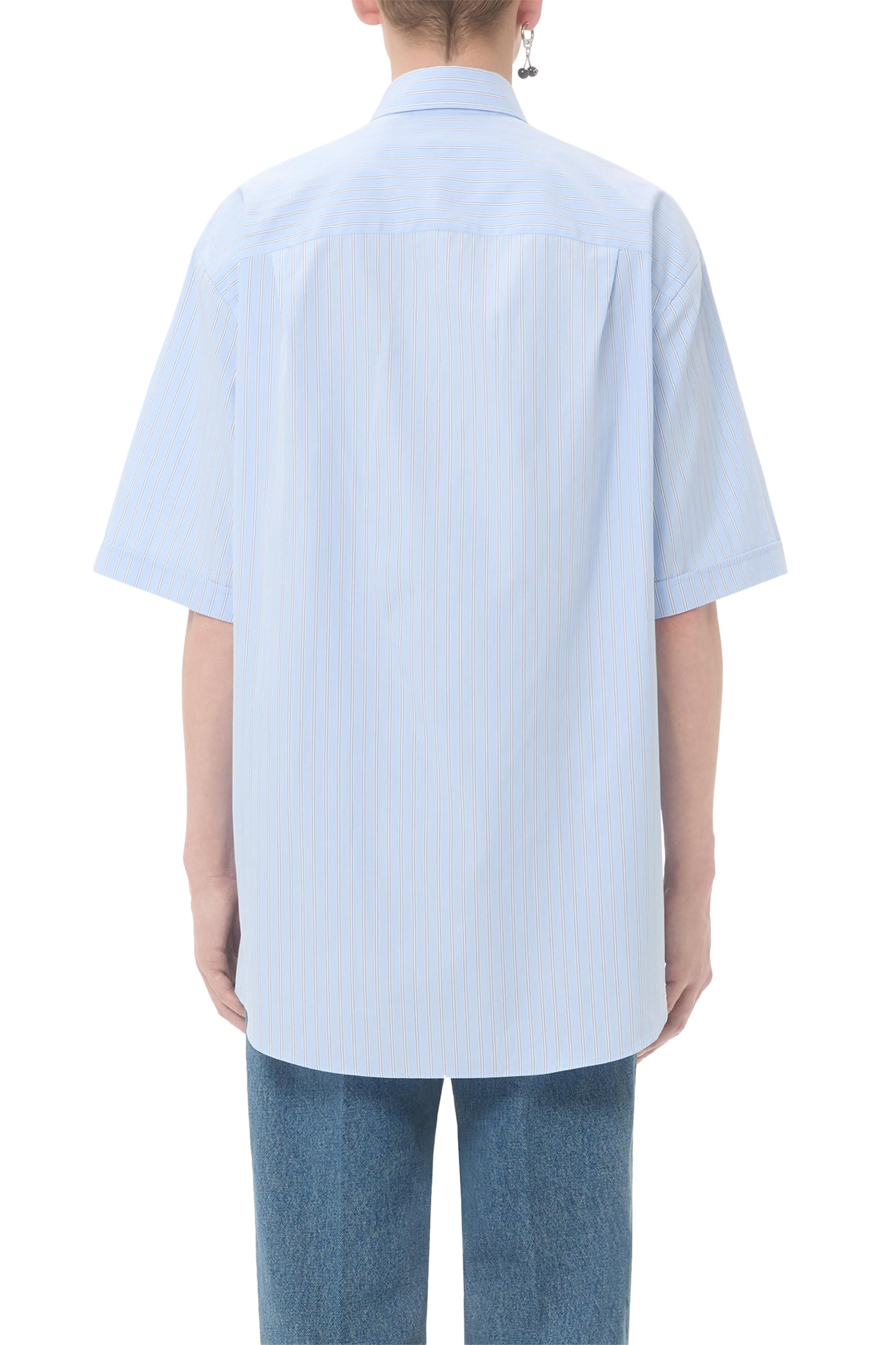 قميص بتطريز قطن