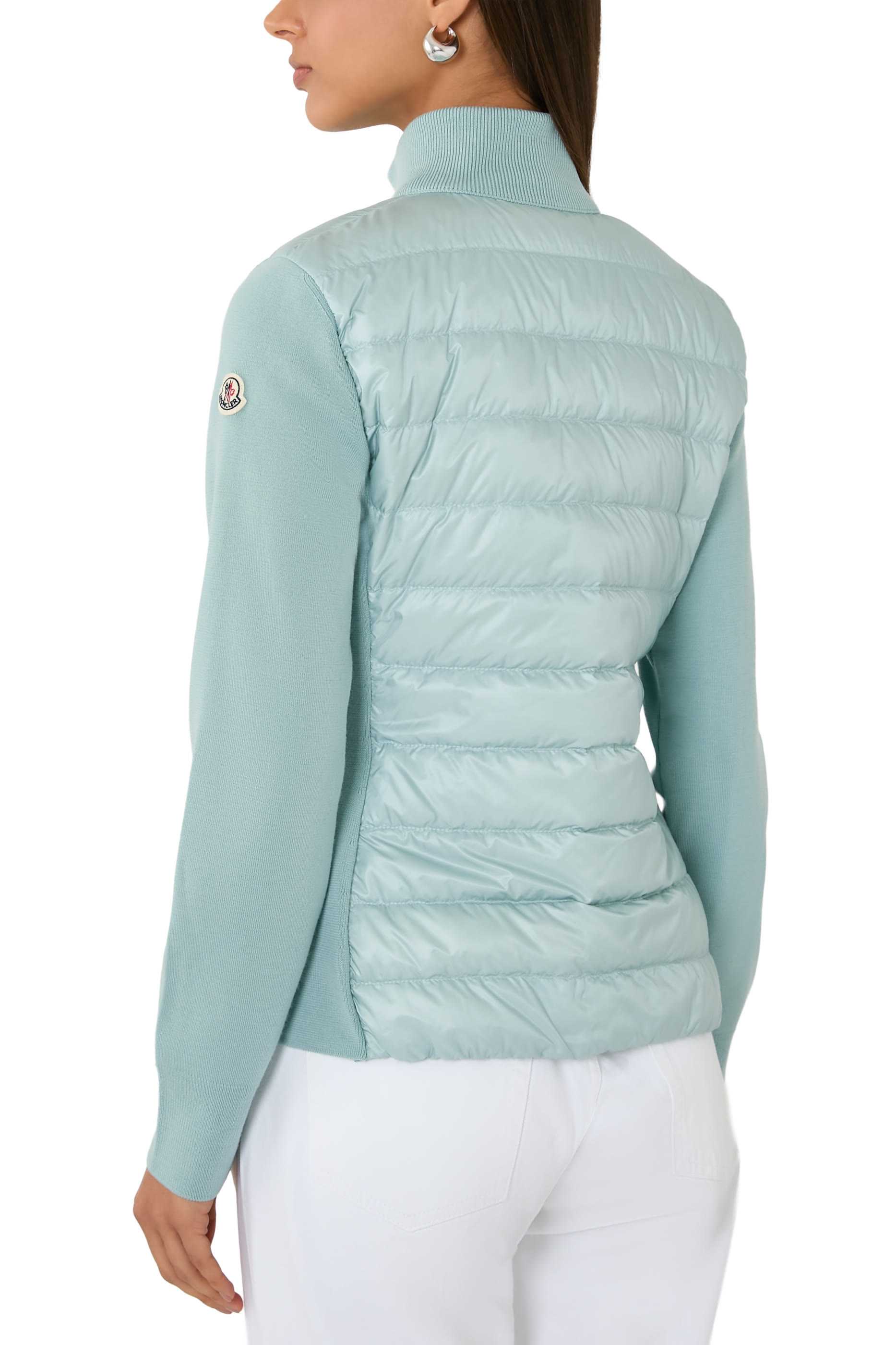 كارديجان مبطن بسحاب صوف