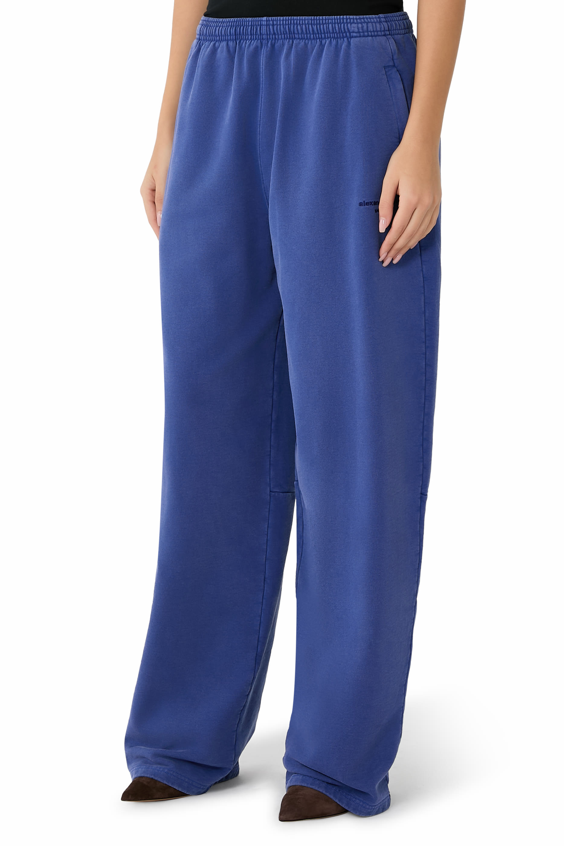Logo Wide-Leg Sweatpants