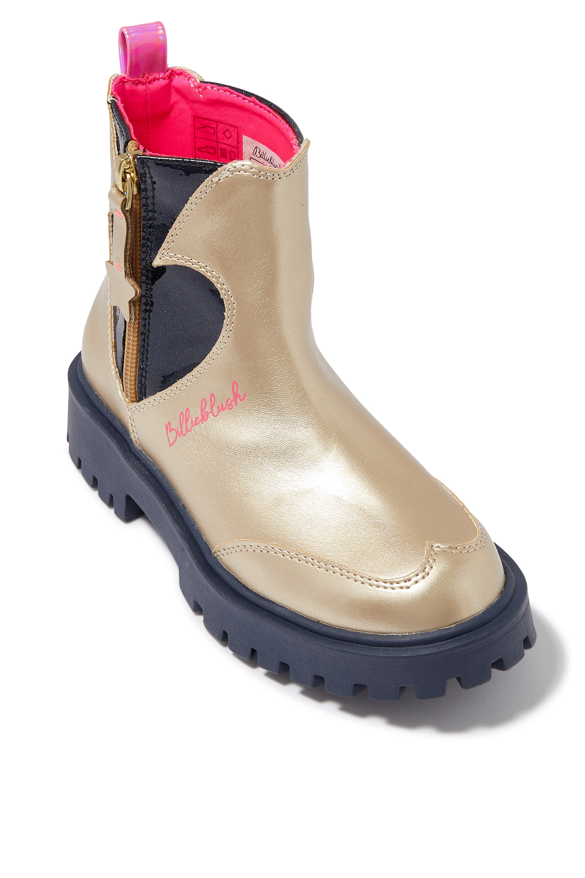 حذاء بوت بطول الكاحل للأطفال