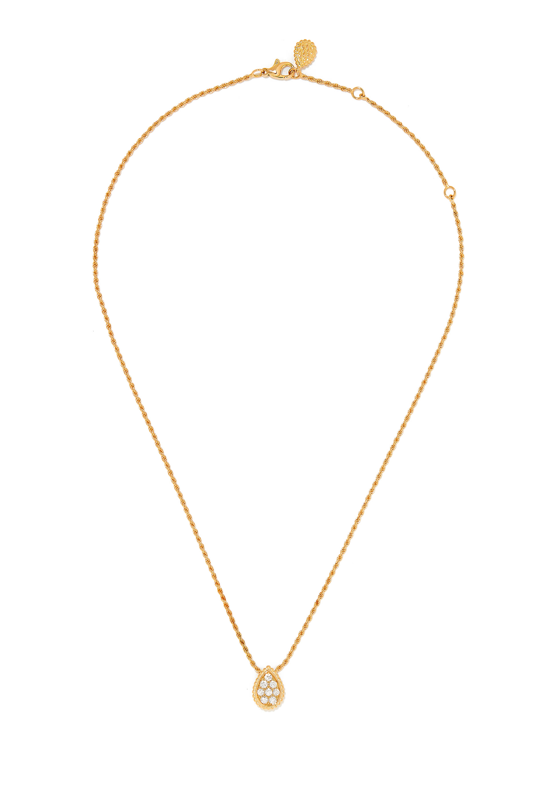 قلادة سيربنت بوهيم بدلاية مرصعة بماس