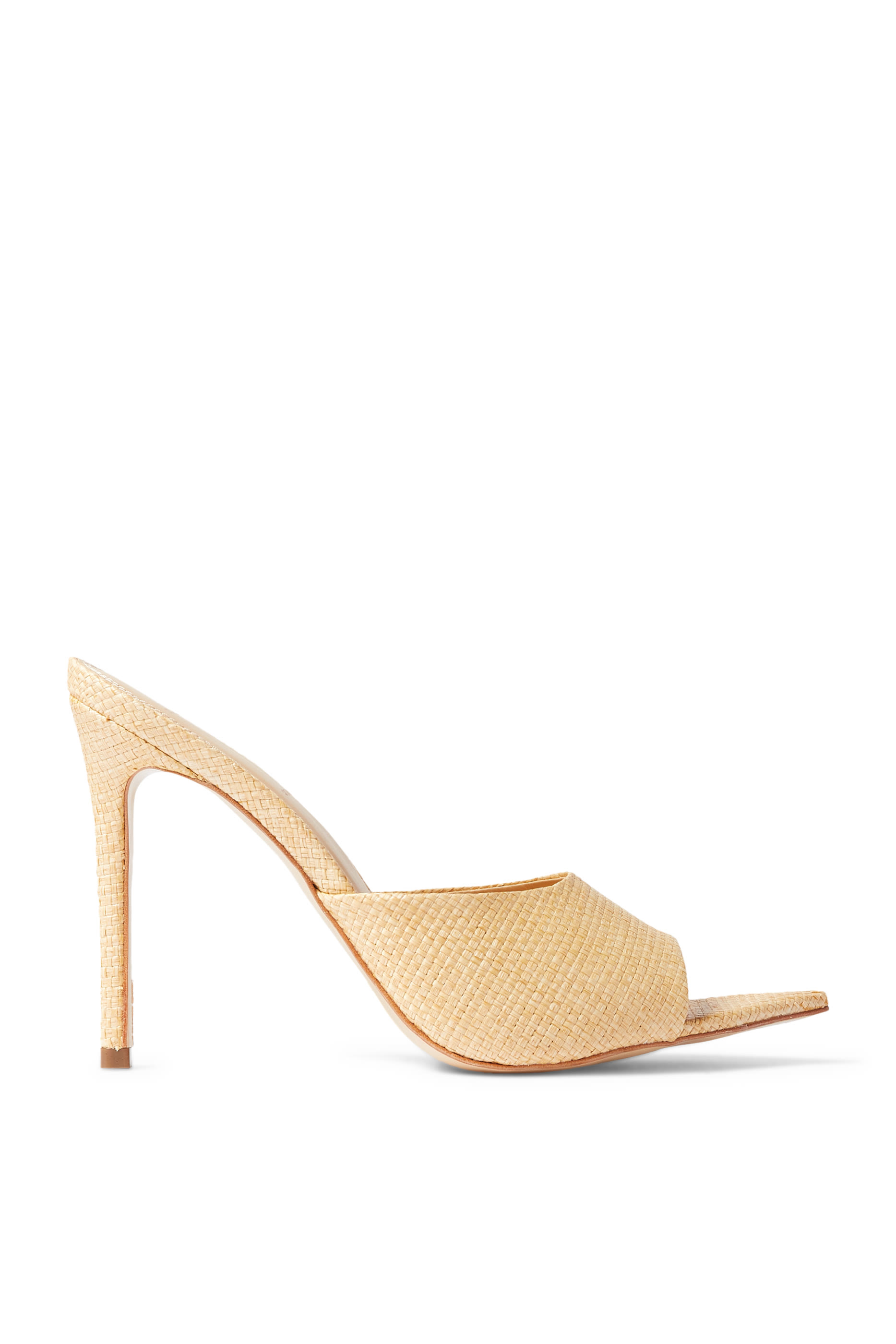 حذاء بيلا 100 مفتوح من الخلف بمقدمة مدببة