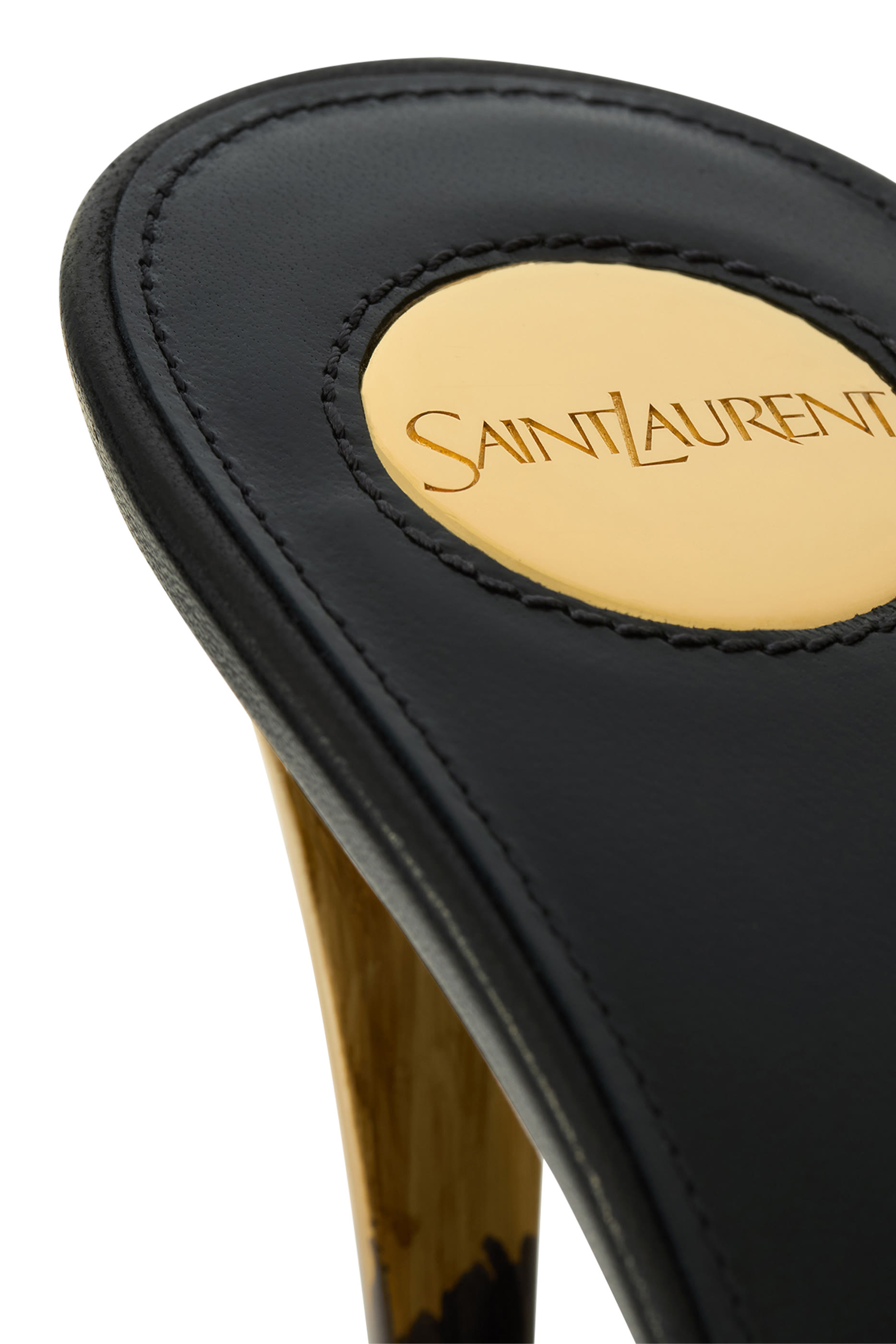 حذاء لودج 90 مفتوح من الخلف جلد ناعم