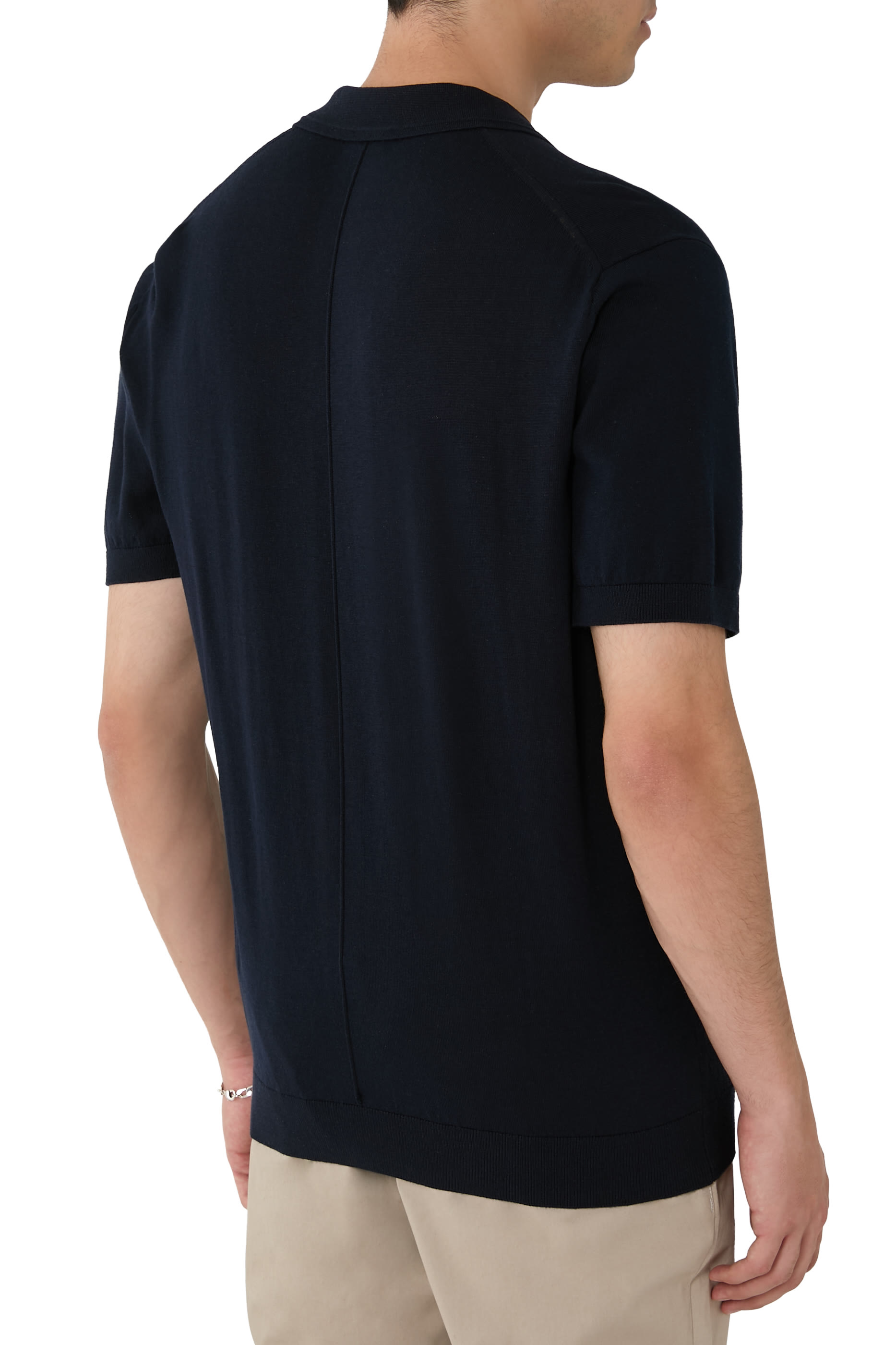 قميص بولو حرير