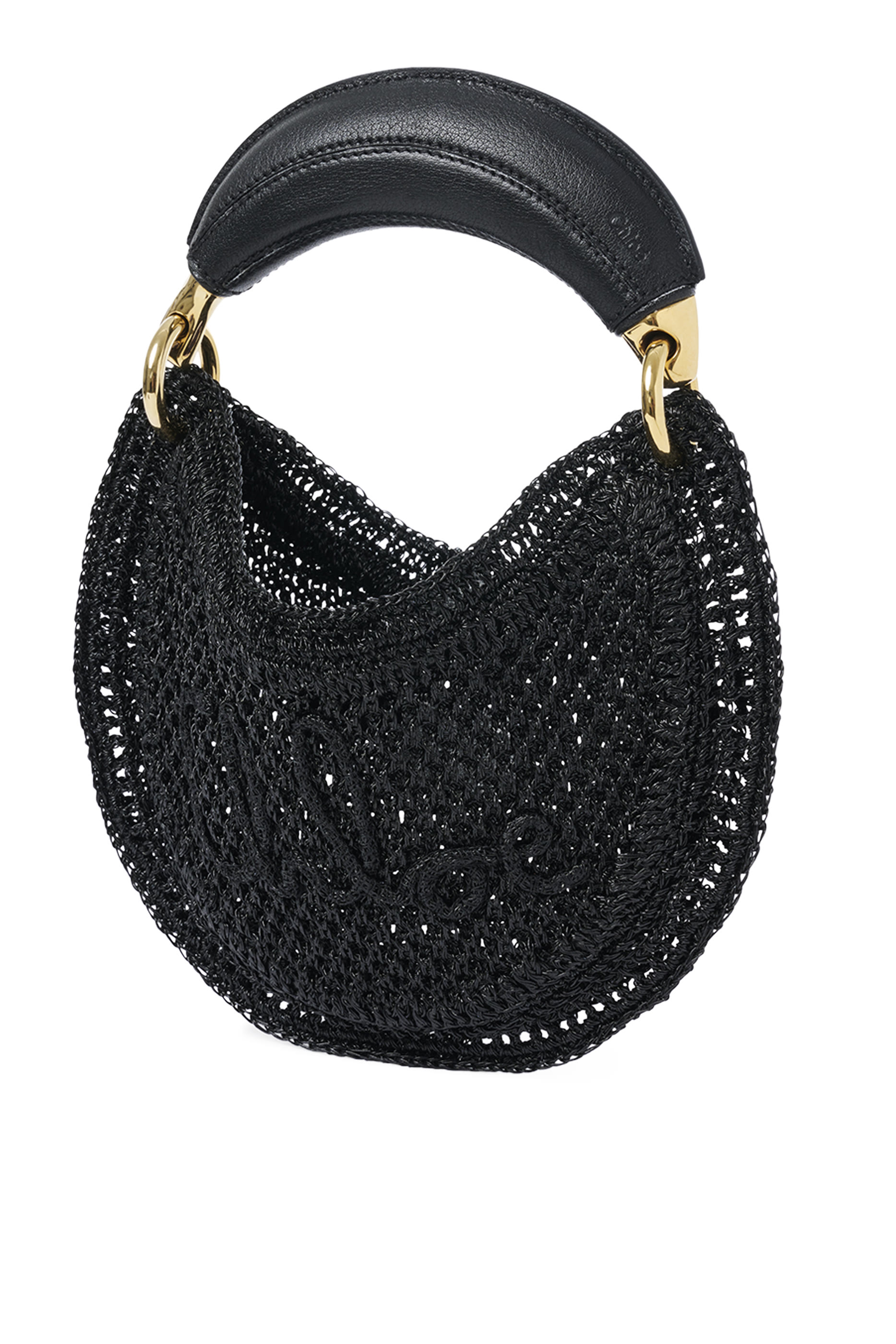 حقيبة هوبو سامر صغيرة بتصميم مقوس 