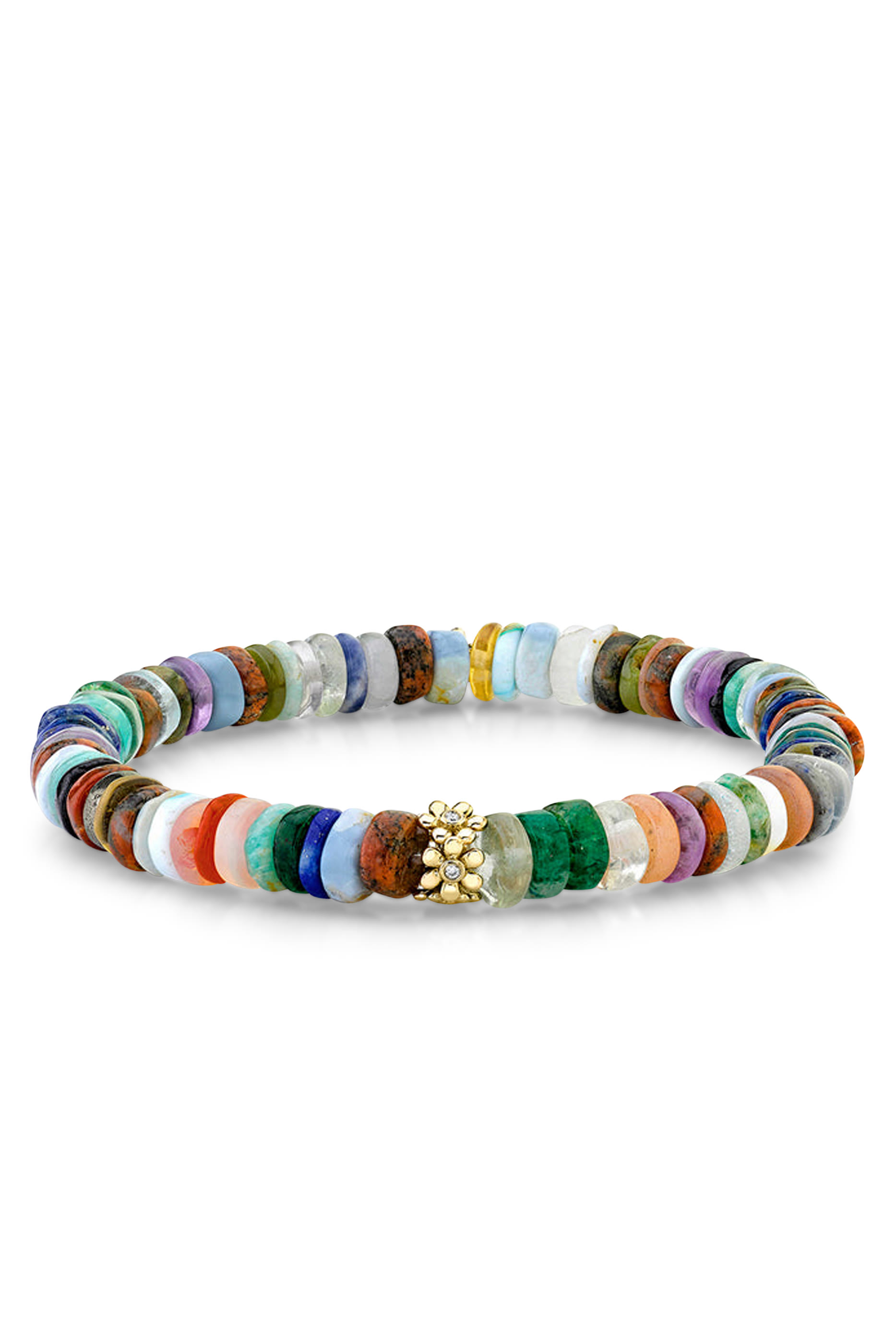 سوار من خرز هايشي ملون بتصميم ديزي صغير