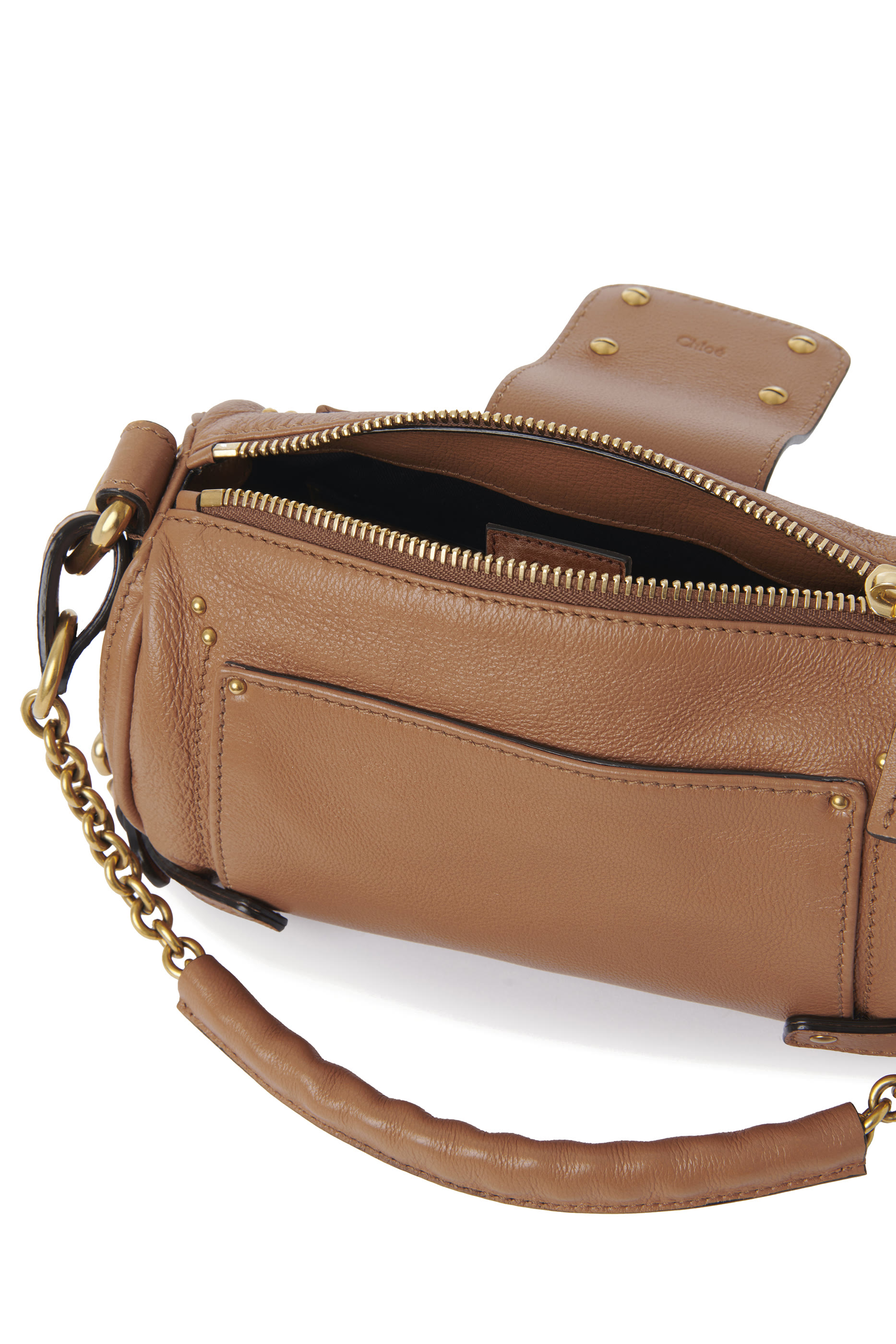 حقيبة بادينغتون صغيرة بحمالة سلسلة جلد