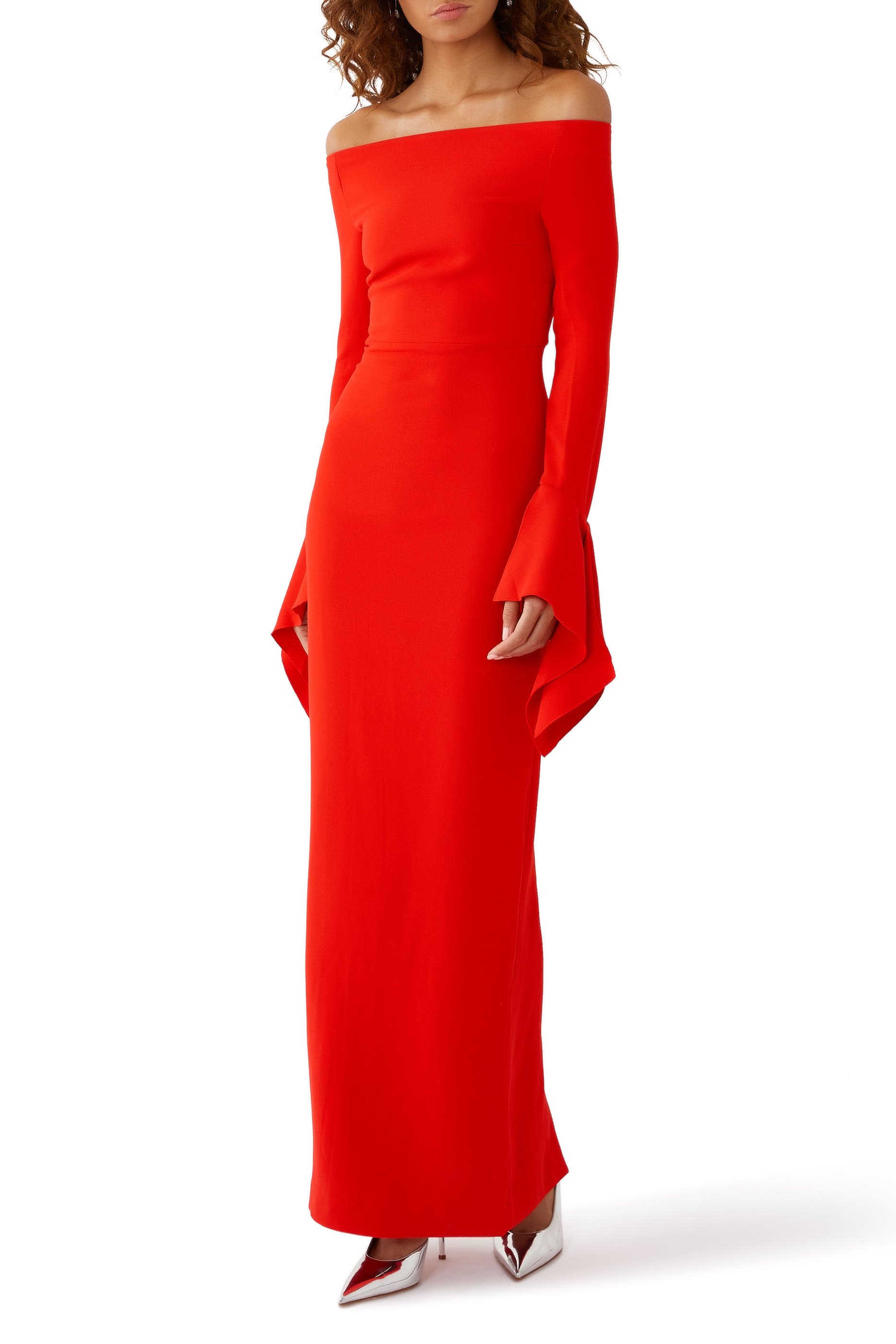 فستان أمالي طويل