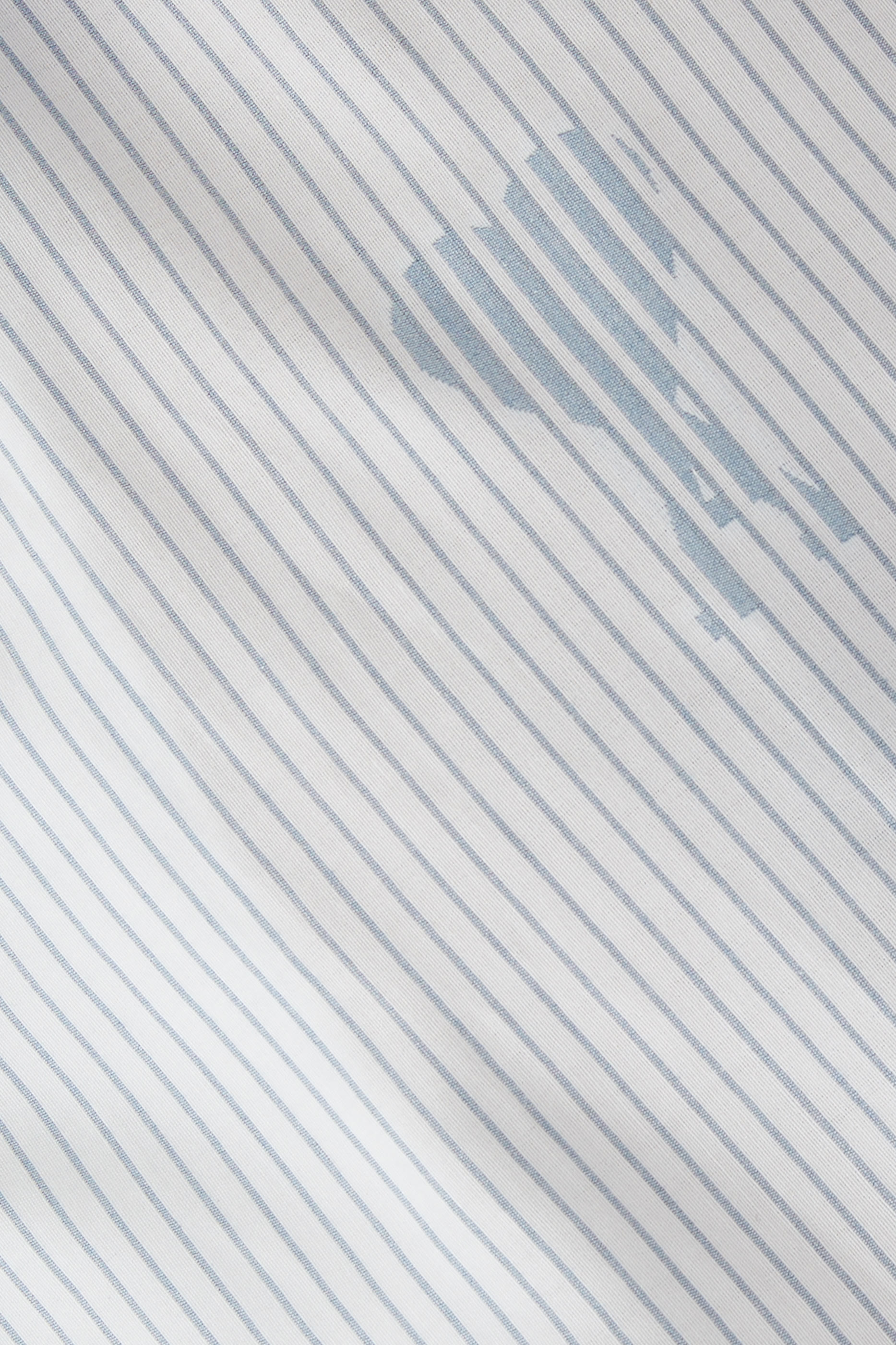 قميص بياقة بطية قطن