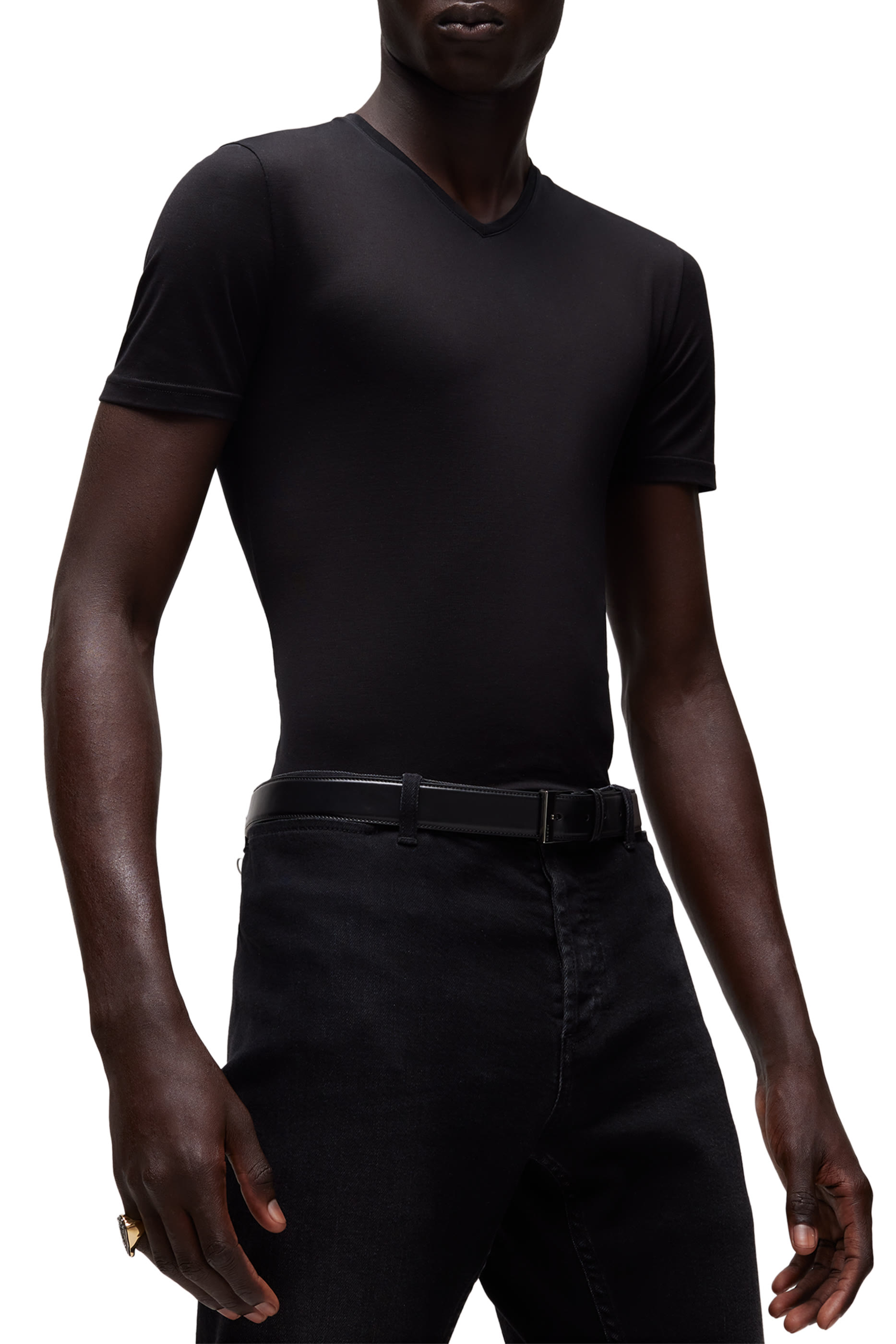 حزام بمشبك مربع