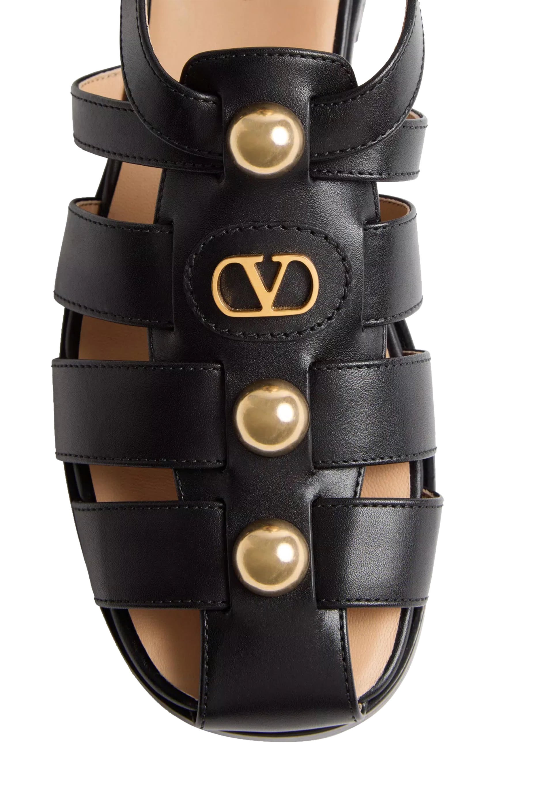 صندل فيشرمان جلد عجل بشعار الماركة