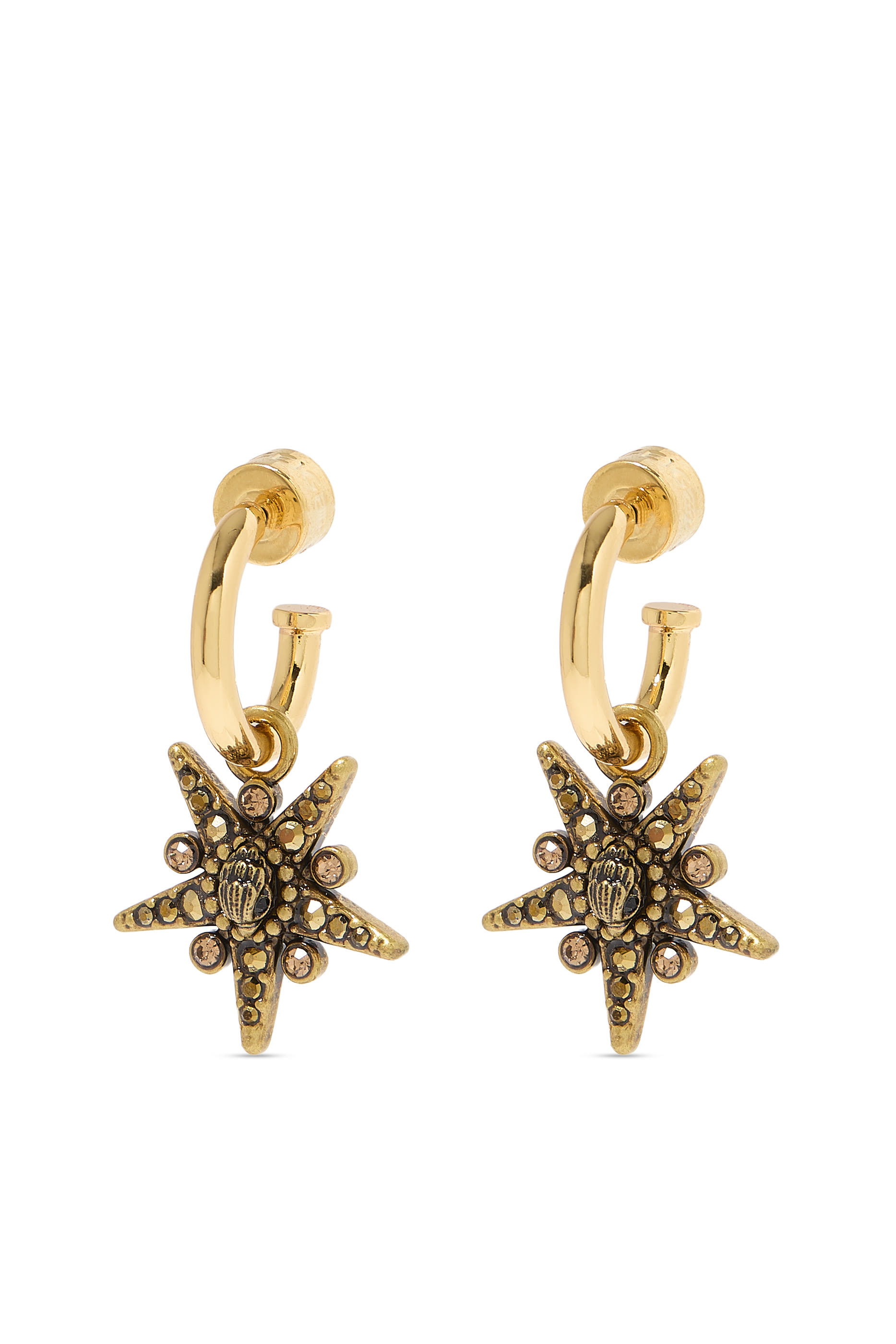 أقراط هاجي بحلي بتصميم نجمة