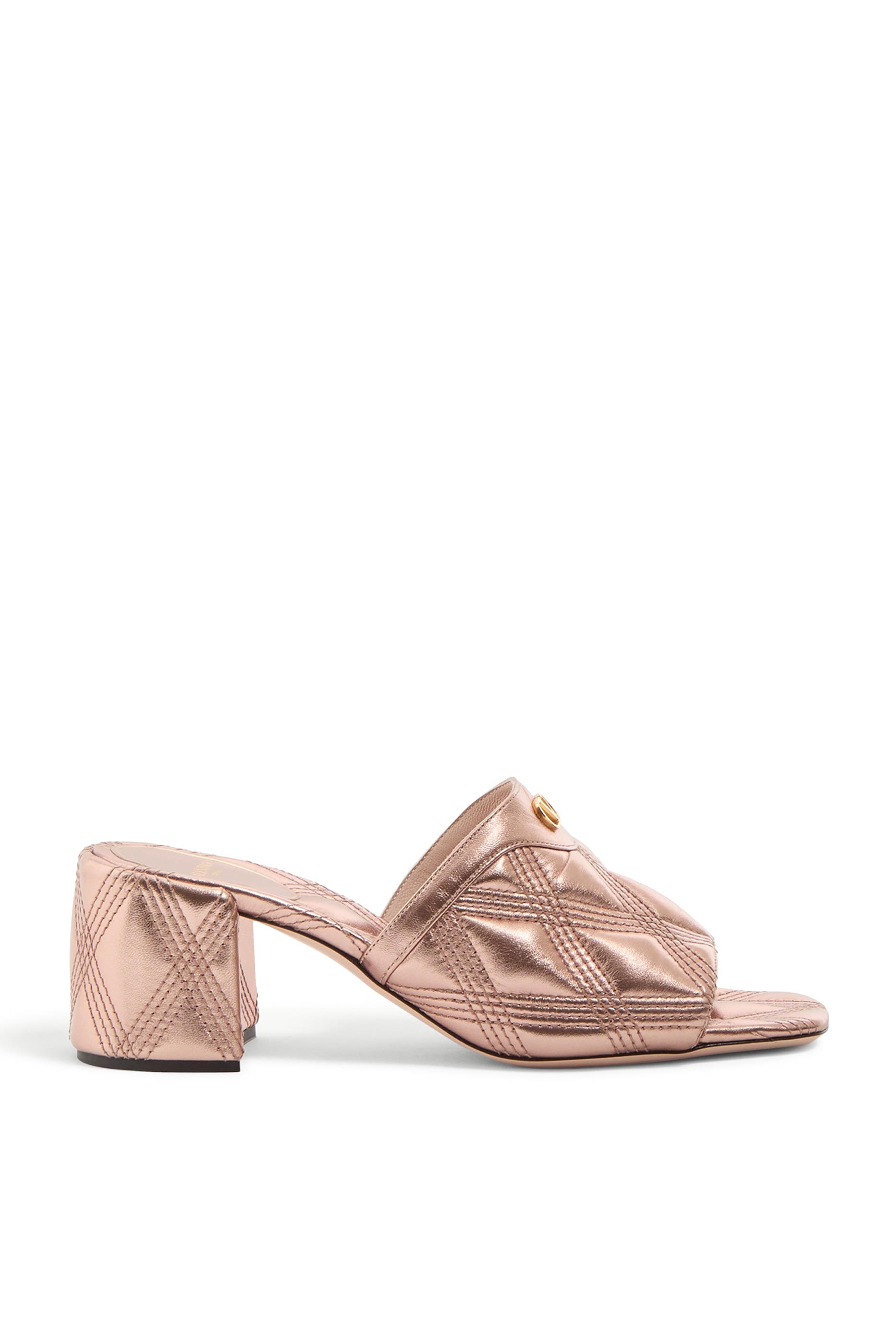 حذاء كويلتي 20 مفتوح جلد