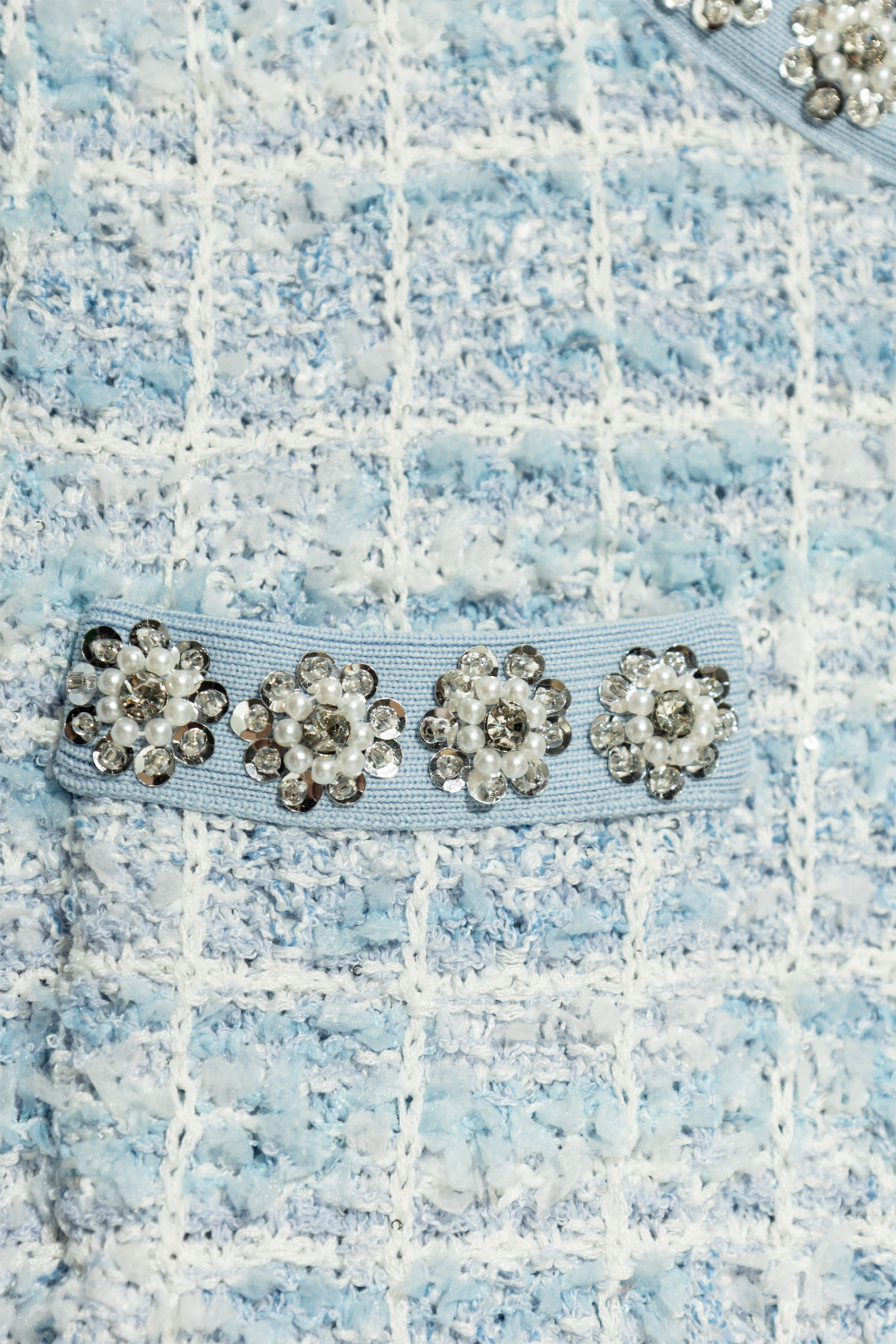 فستان بنقشة مربعات نسيج للأطفال