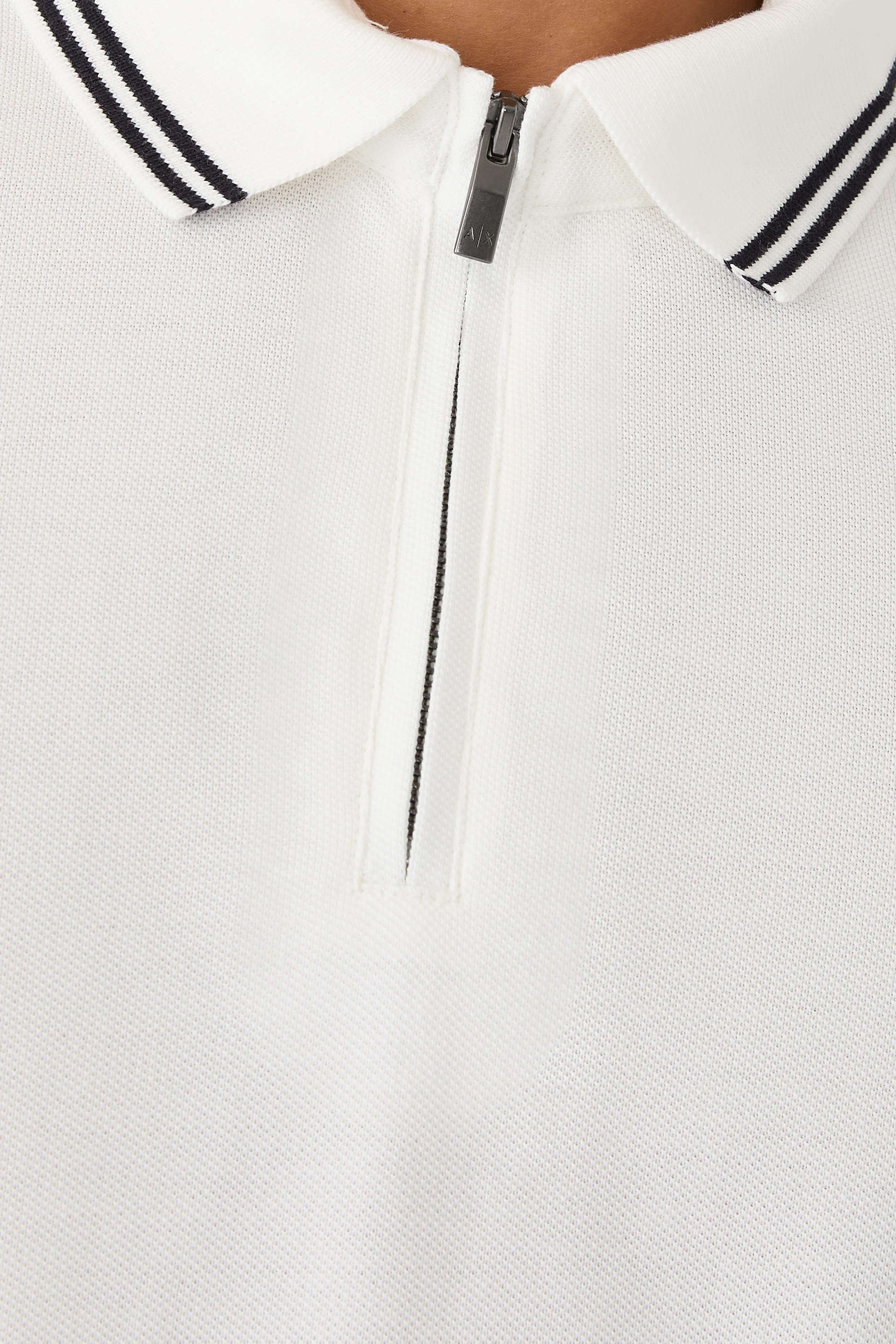 قميص بولو مارينا بنصف سحاب