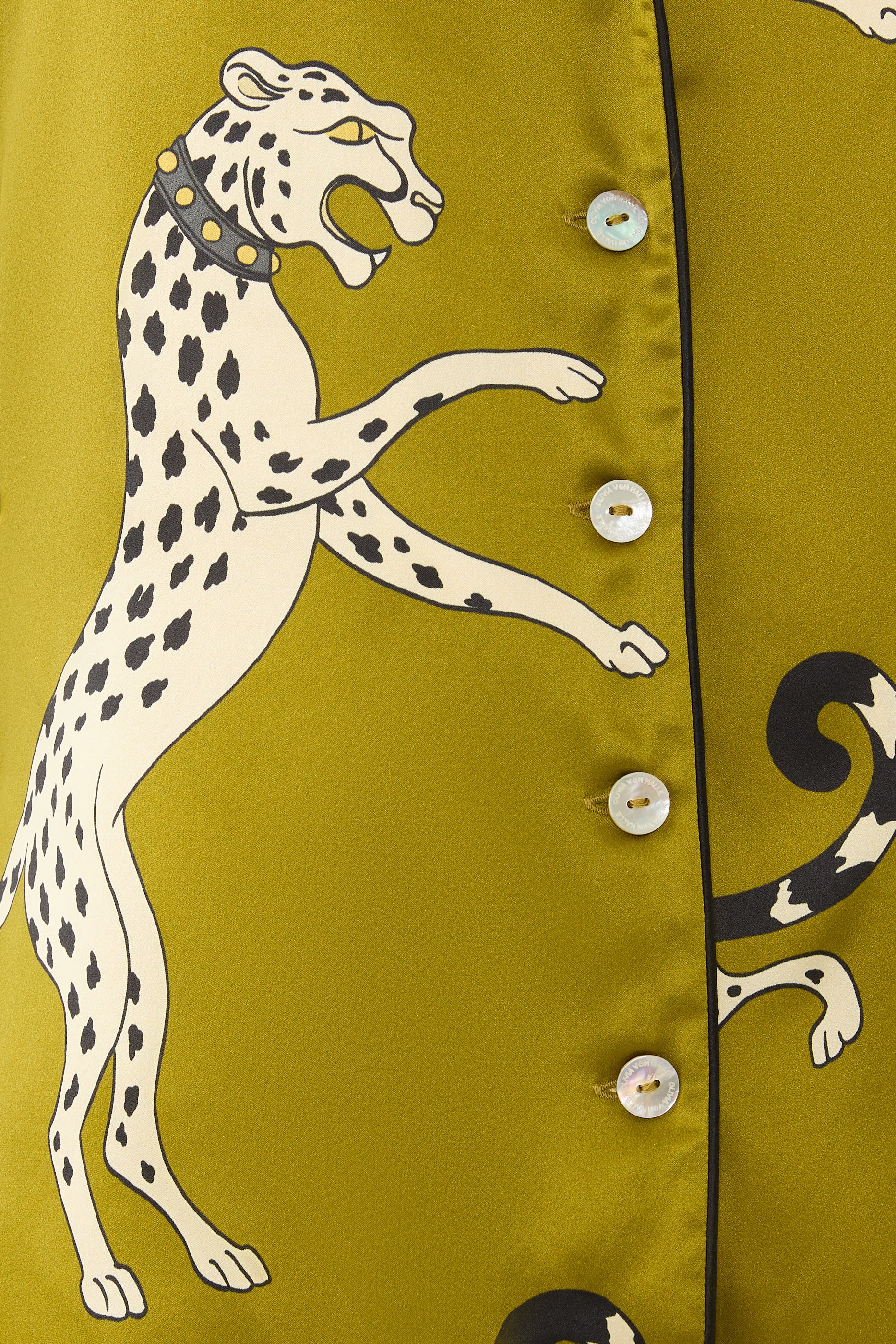 Lila Chanson Leopard Pyjamas 