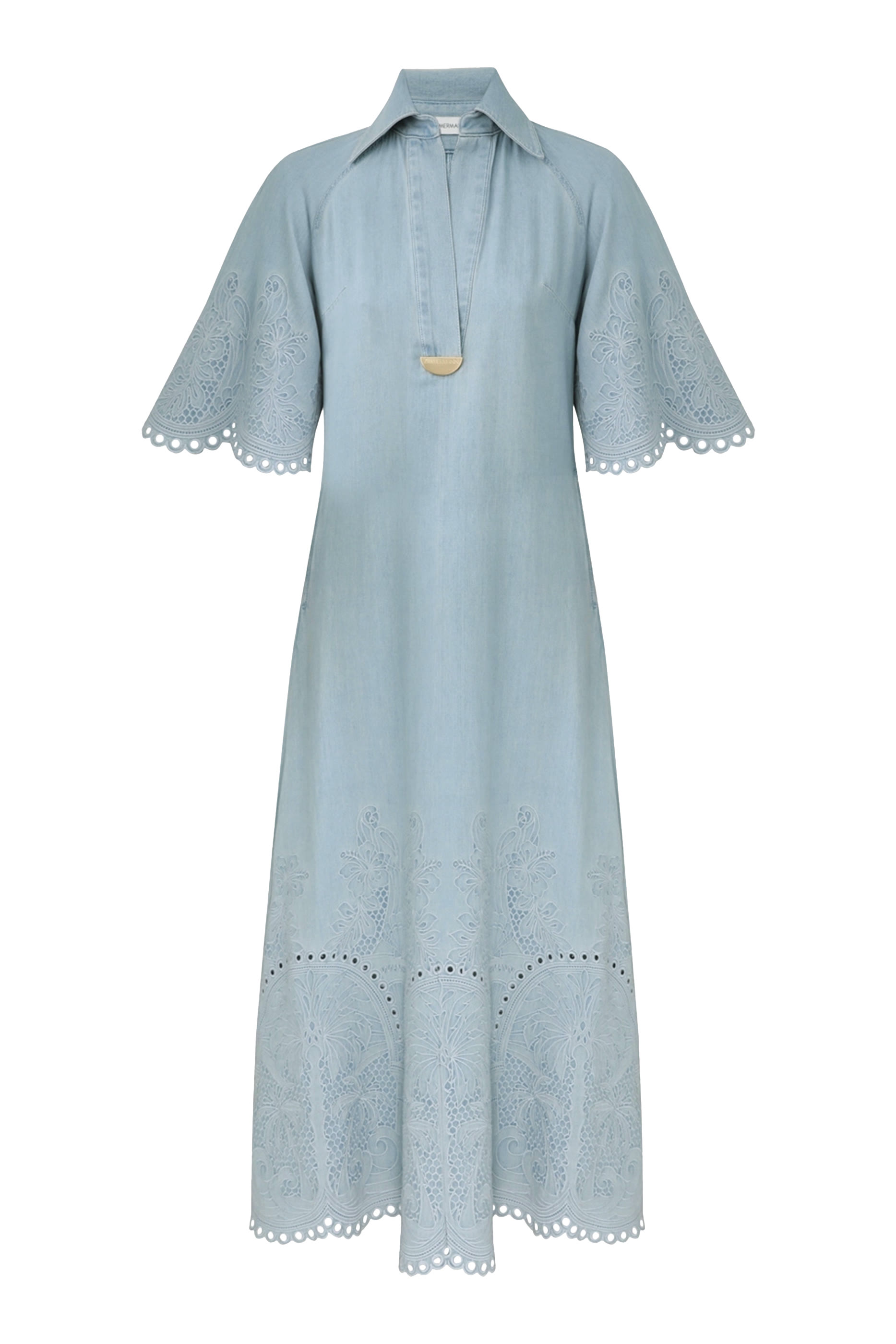 فستان داي لايت متوسط الطول دنيم