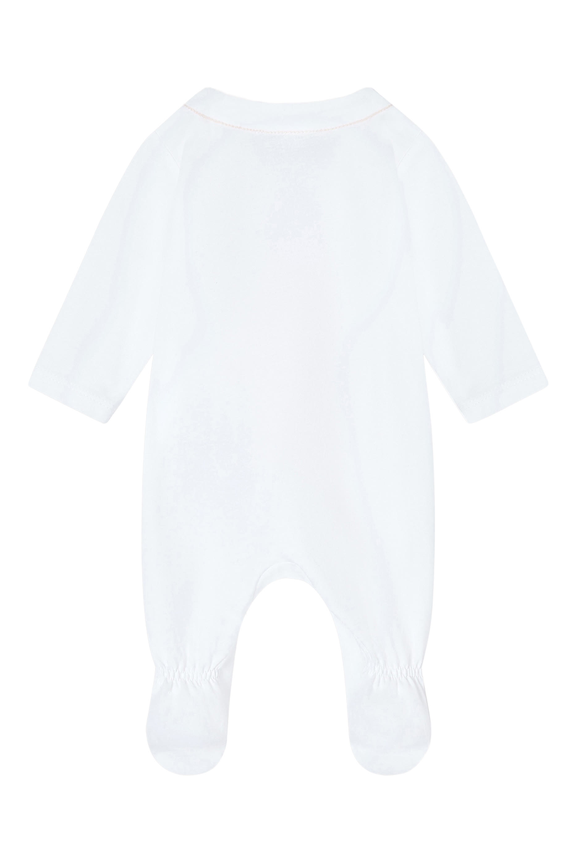 أفرول بتطريز بسلحفاة بحرية جيرسيه للأطفال