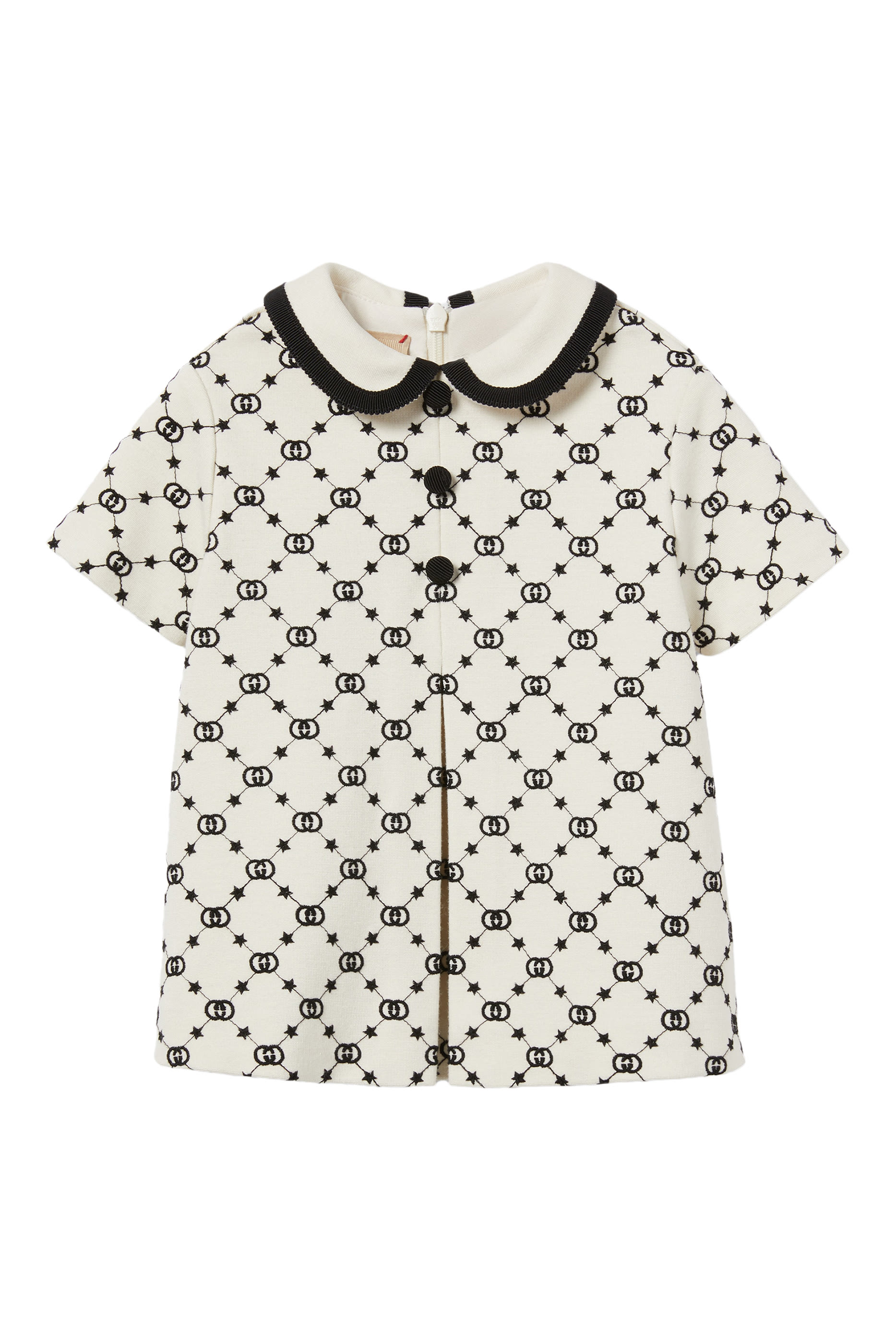 فستان جيرسيه بتطريزات للأطفال