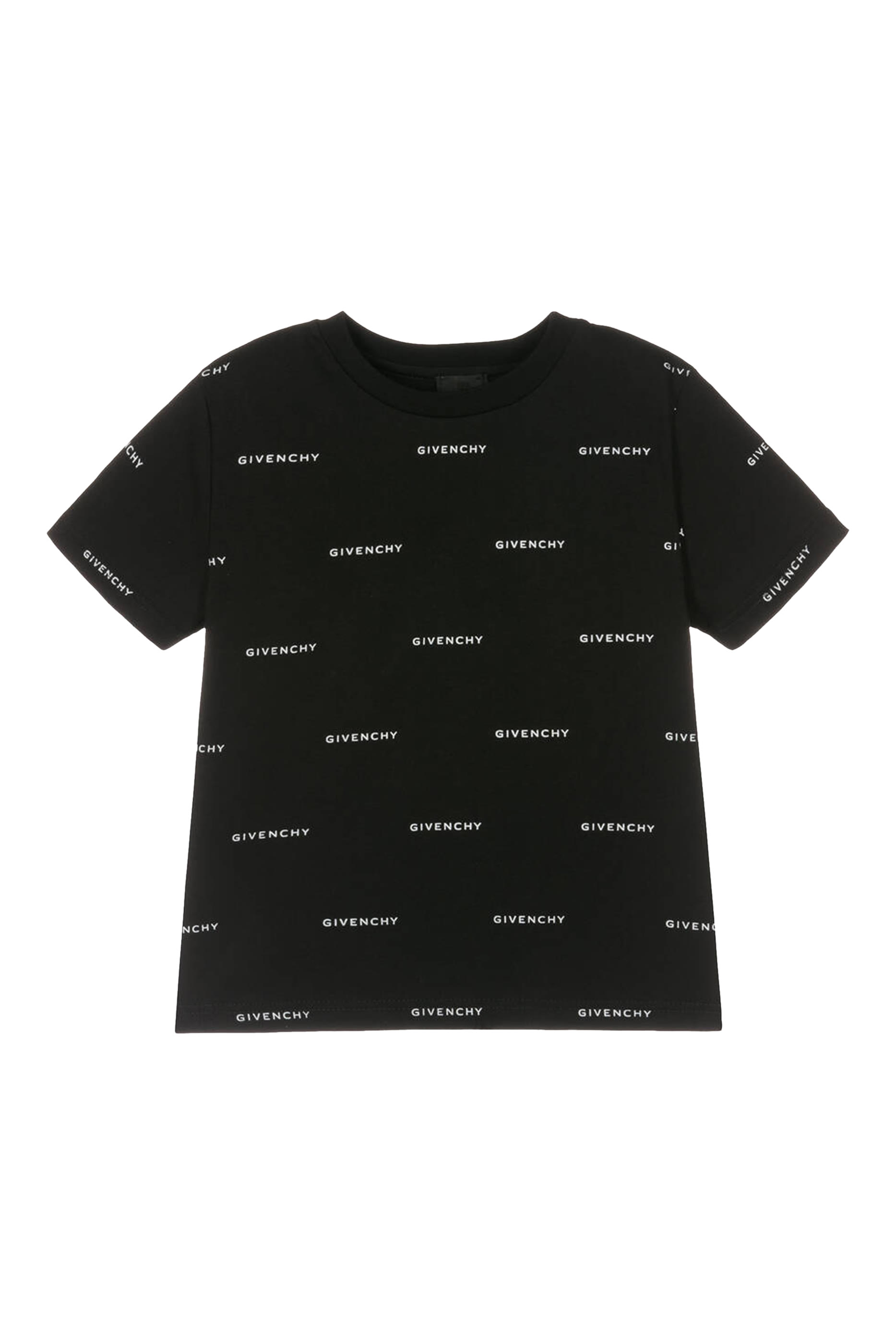 تيشيرت بطبعات شعار الماركة بالكامل للأطفال