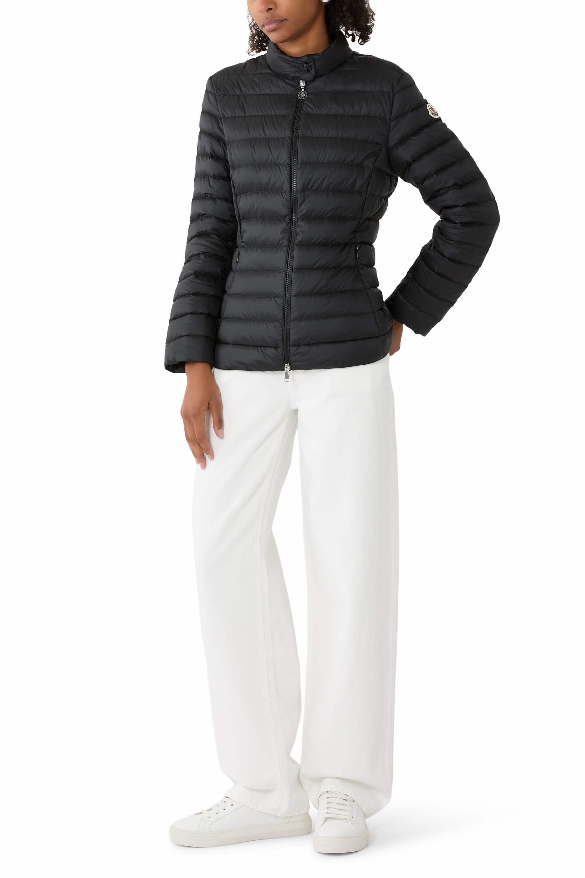 جاكيت إيجيل قصير مبطن بالزغب