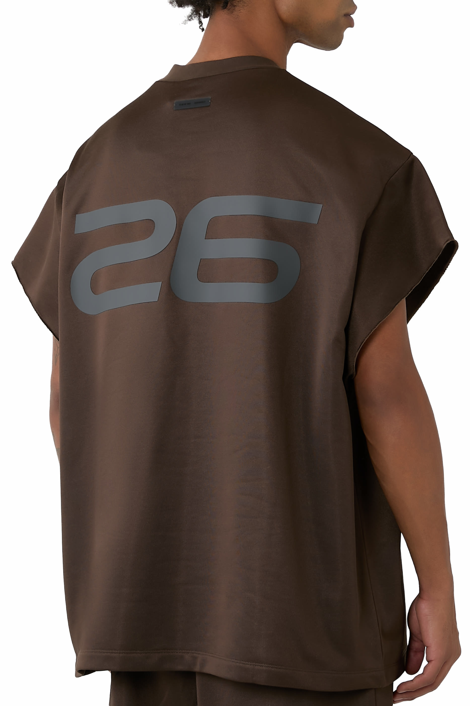 تيشيرت بشعار الماركة من التسعينيات صوف ساتان 