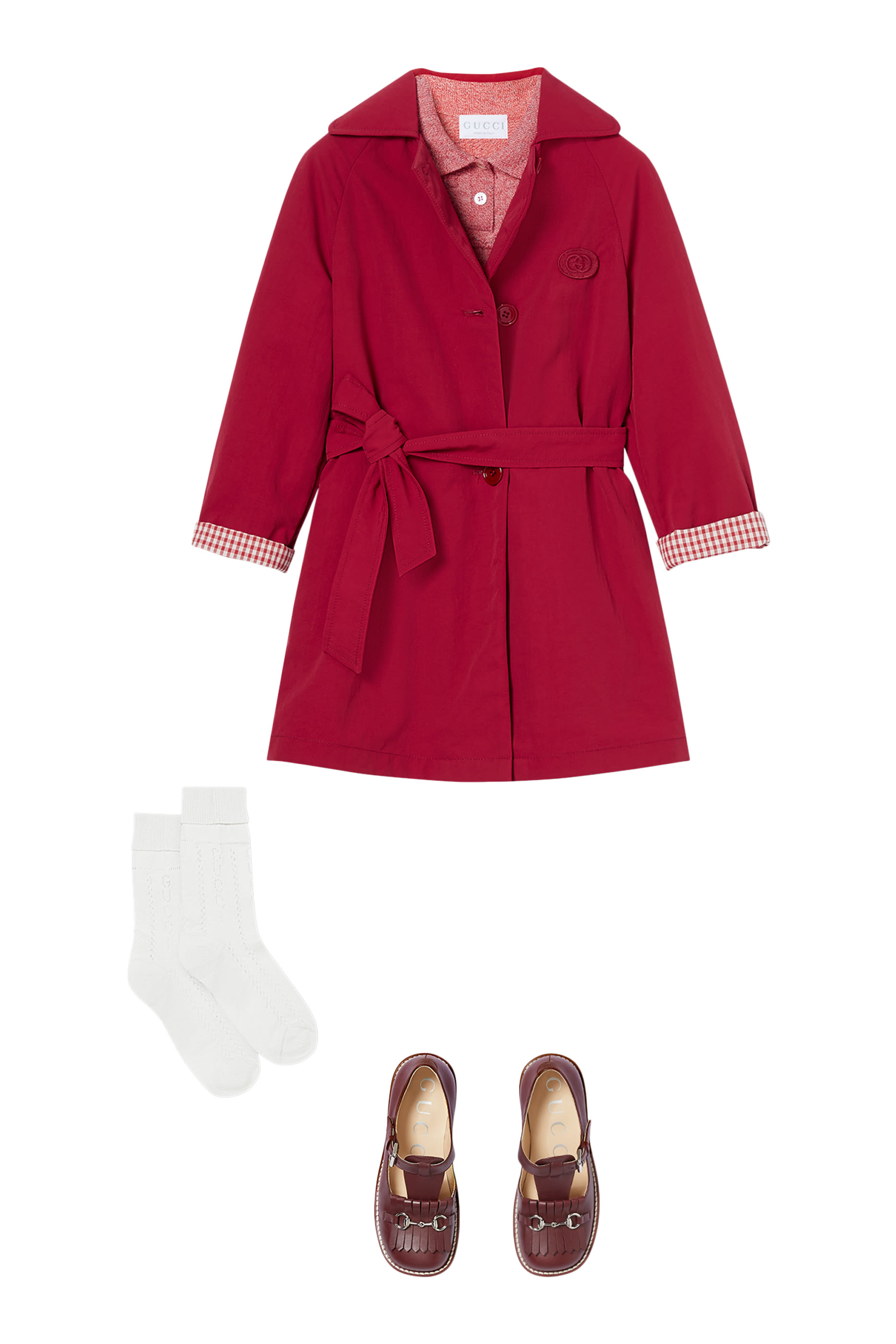 Kids Matte Nylon Coat