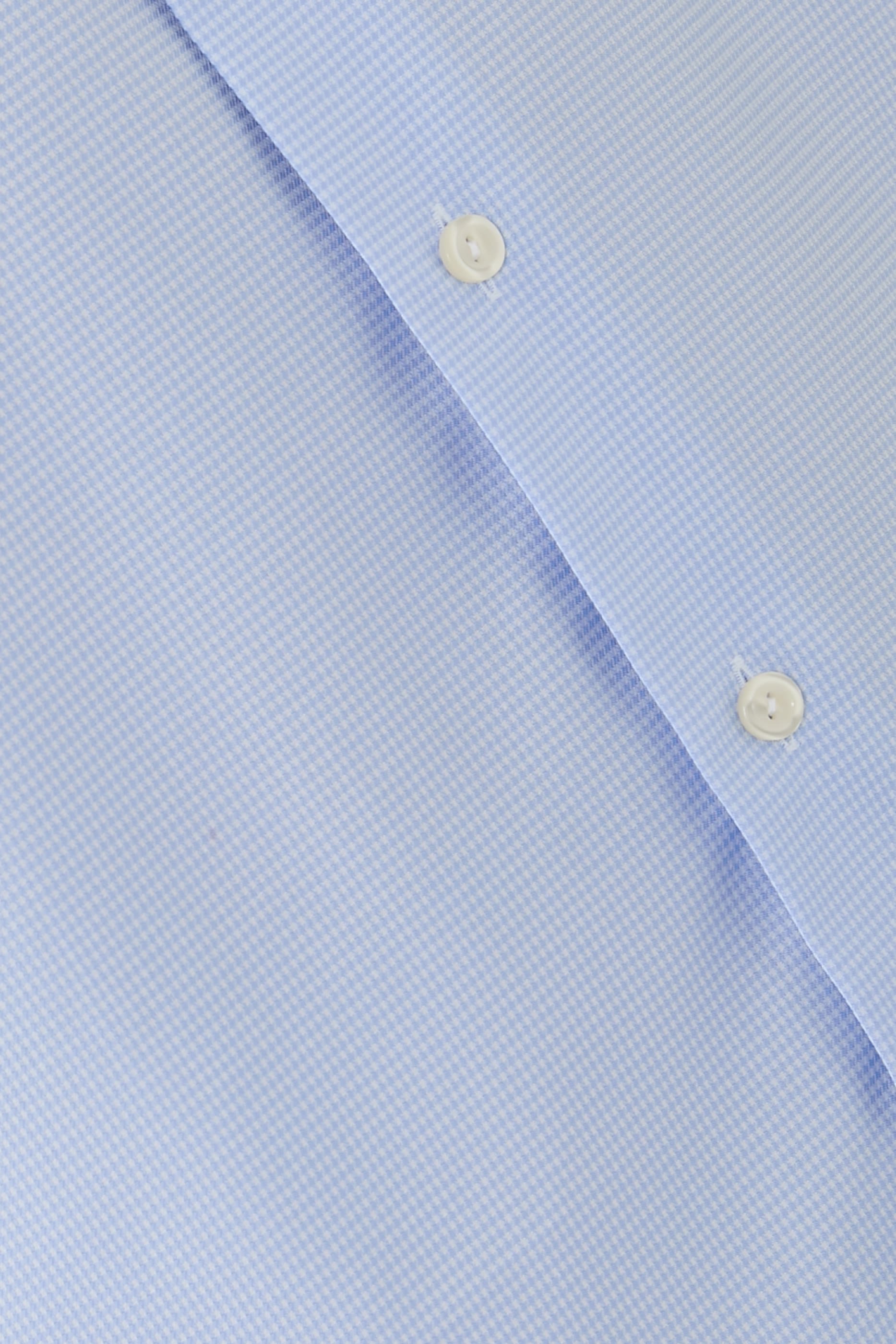 قميص بنقشة مربعات تويل مميز للماركة 