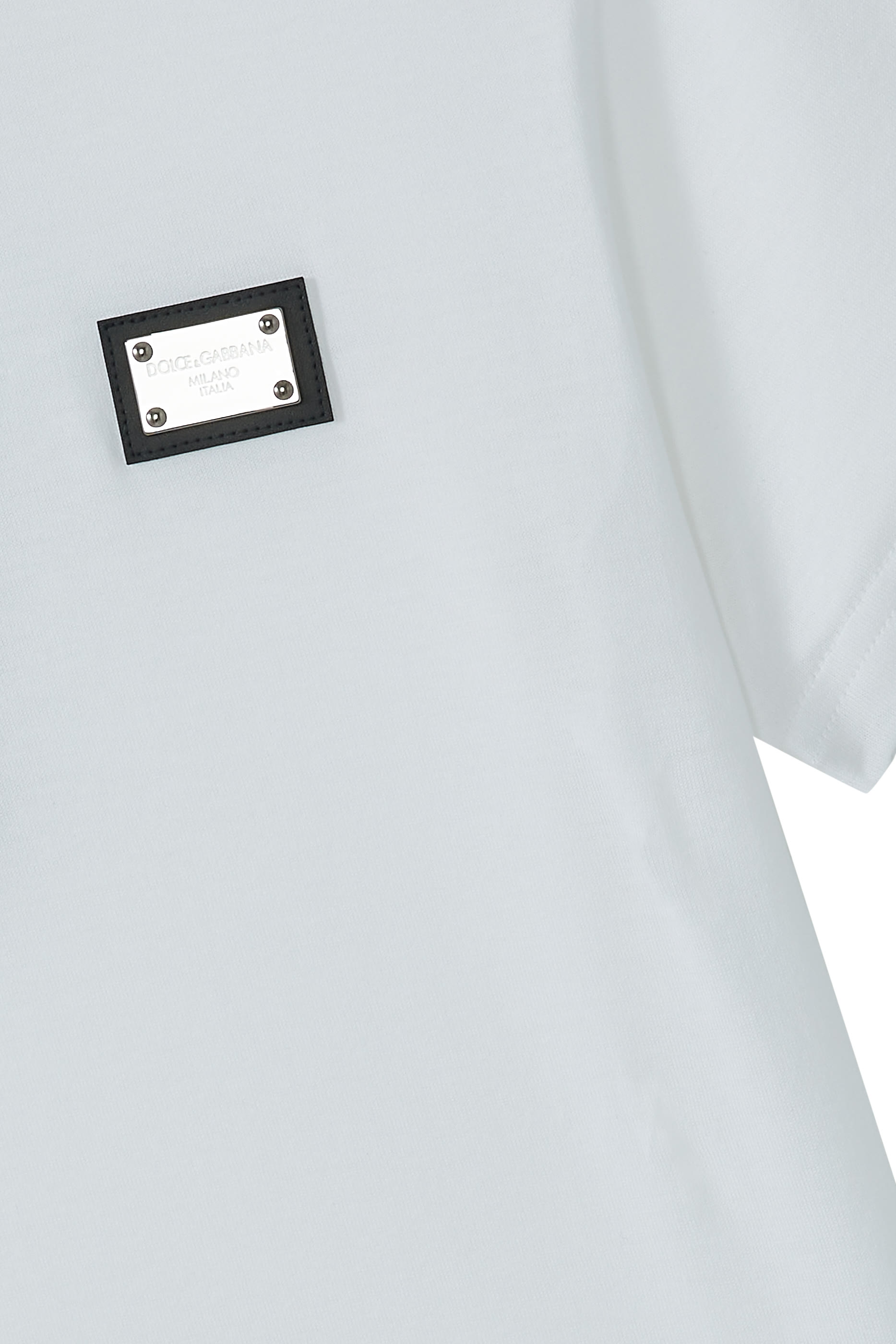 تيشيرت جرسيه للأطفال برقعة بشعار الماركة