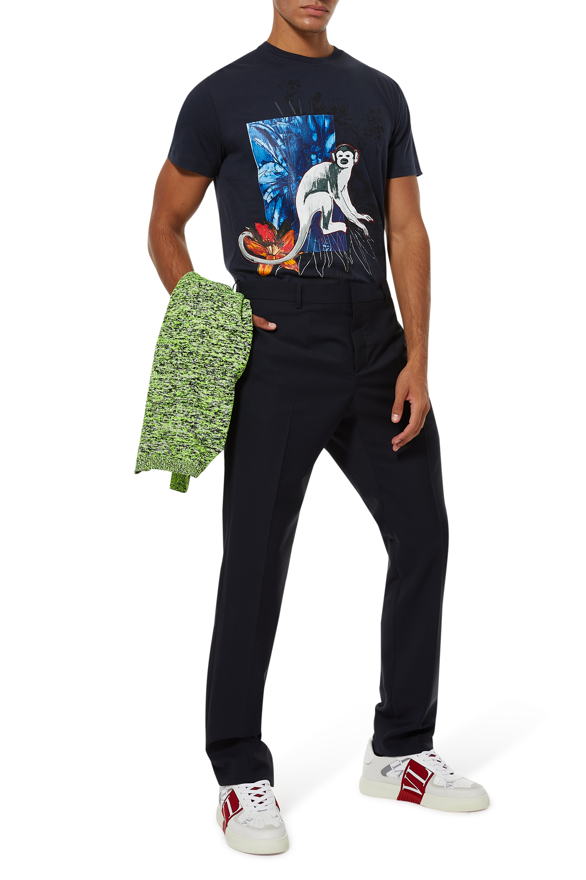 سنيكرز جلد بشعار VL7N