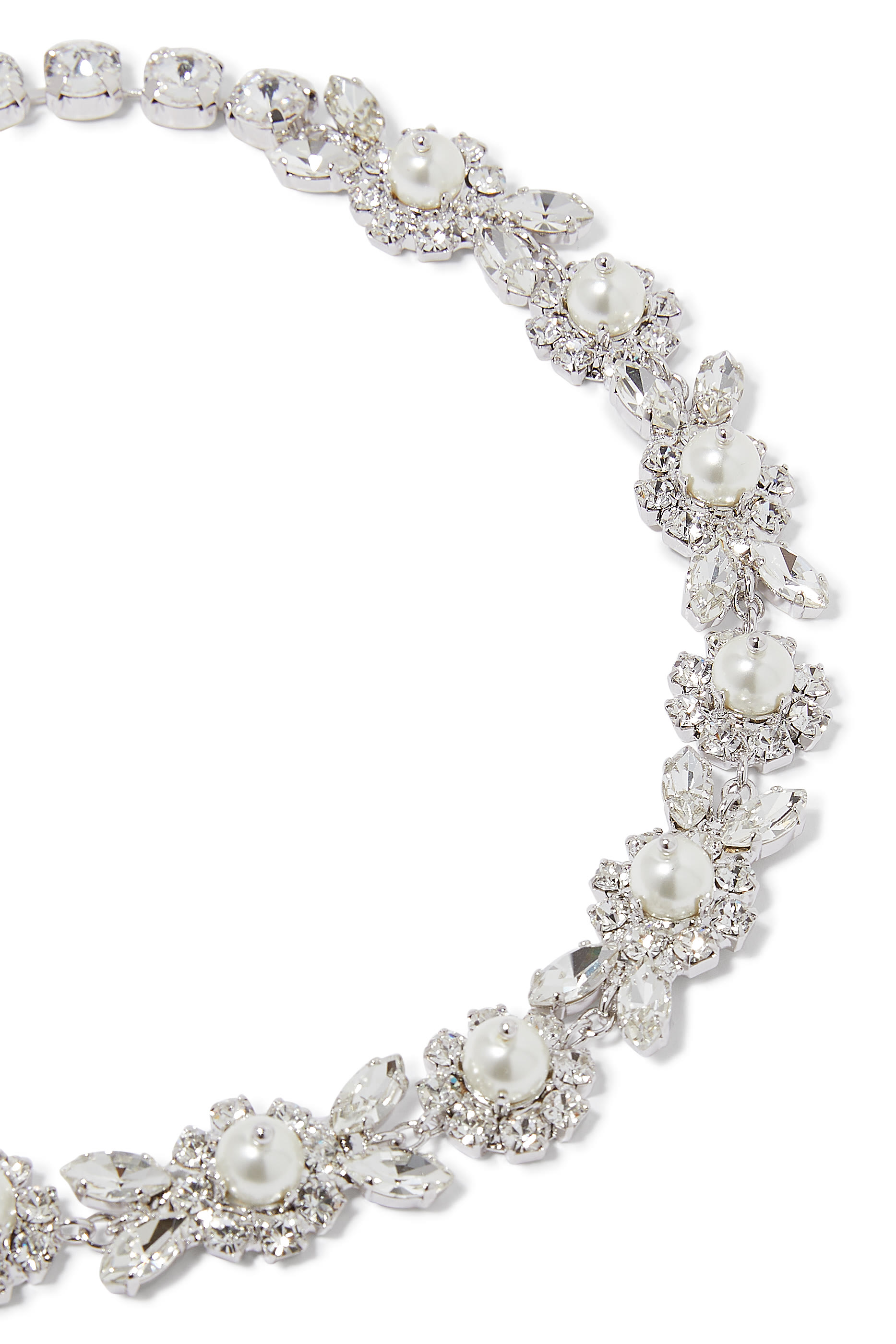 قلادة بحلي بتصميم زهور أقحوان