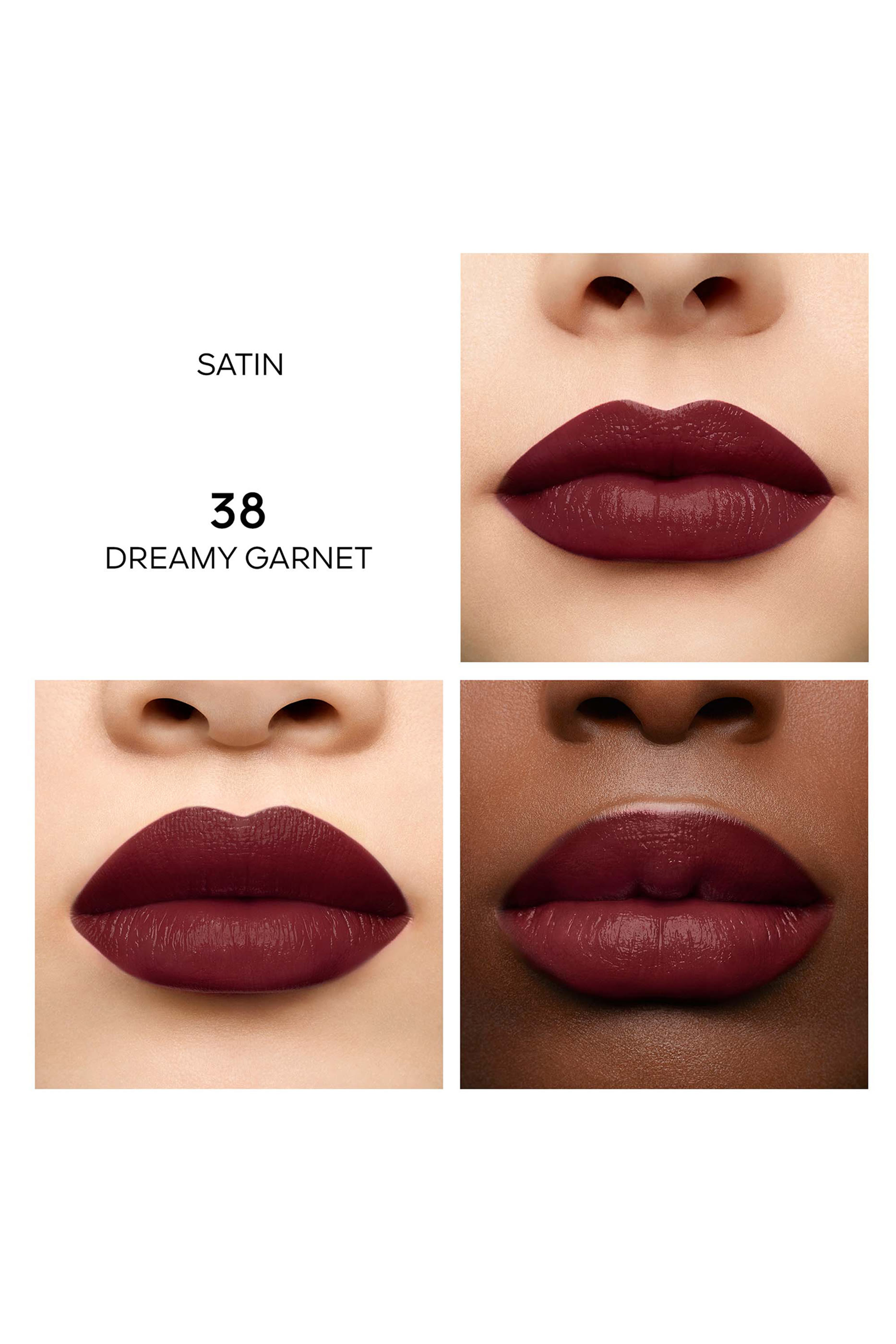 عبوة إعادة ملء أحمر شفاه روج جي لاكجوريوس فلفيت