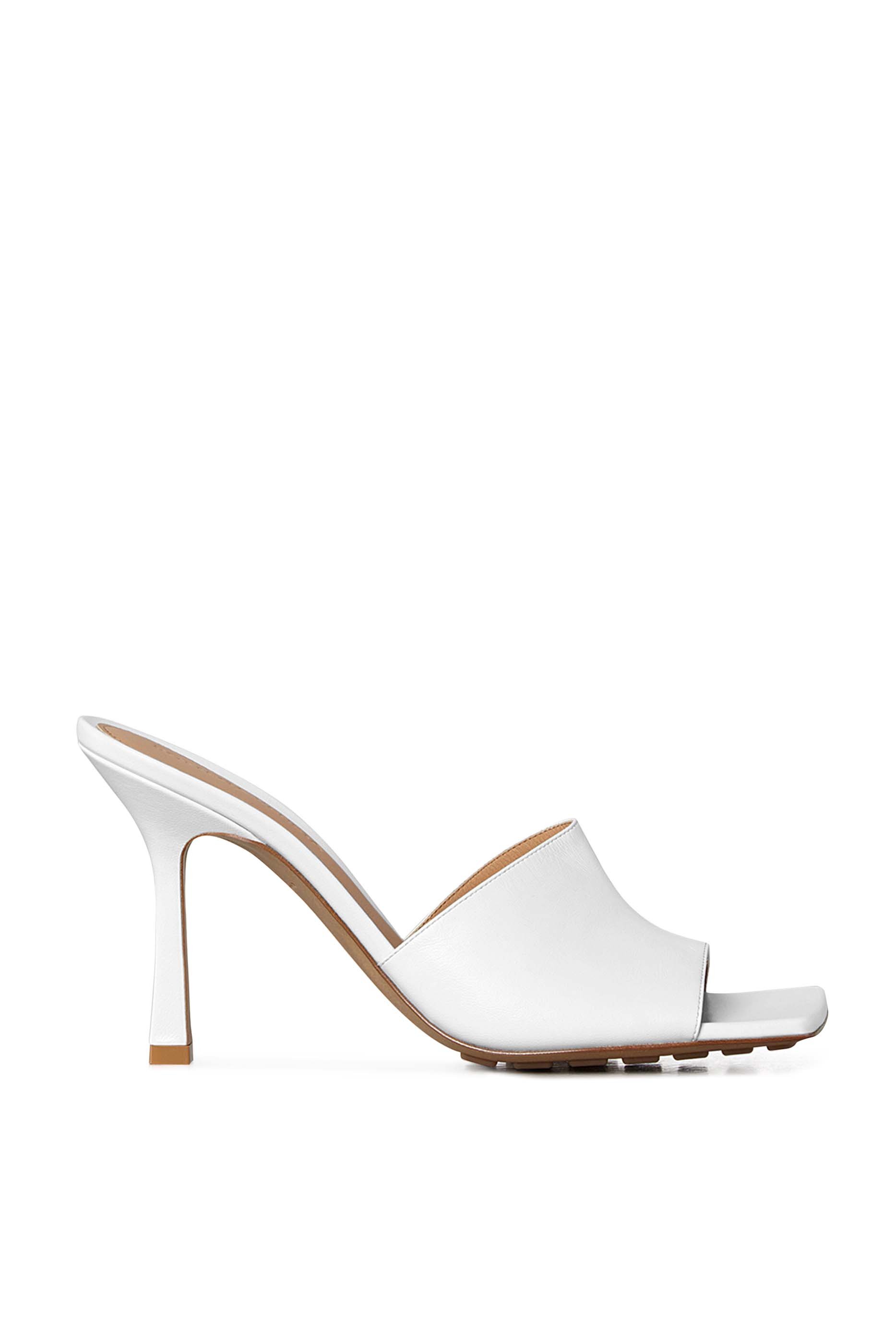 حذاء مفتوح جلد مطاطي