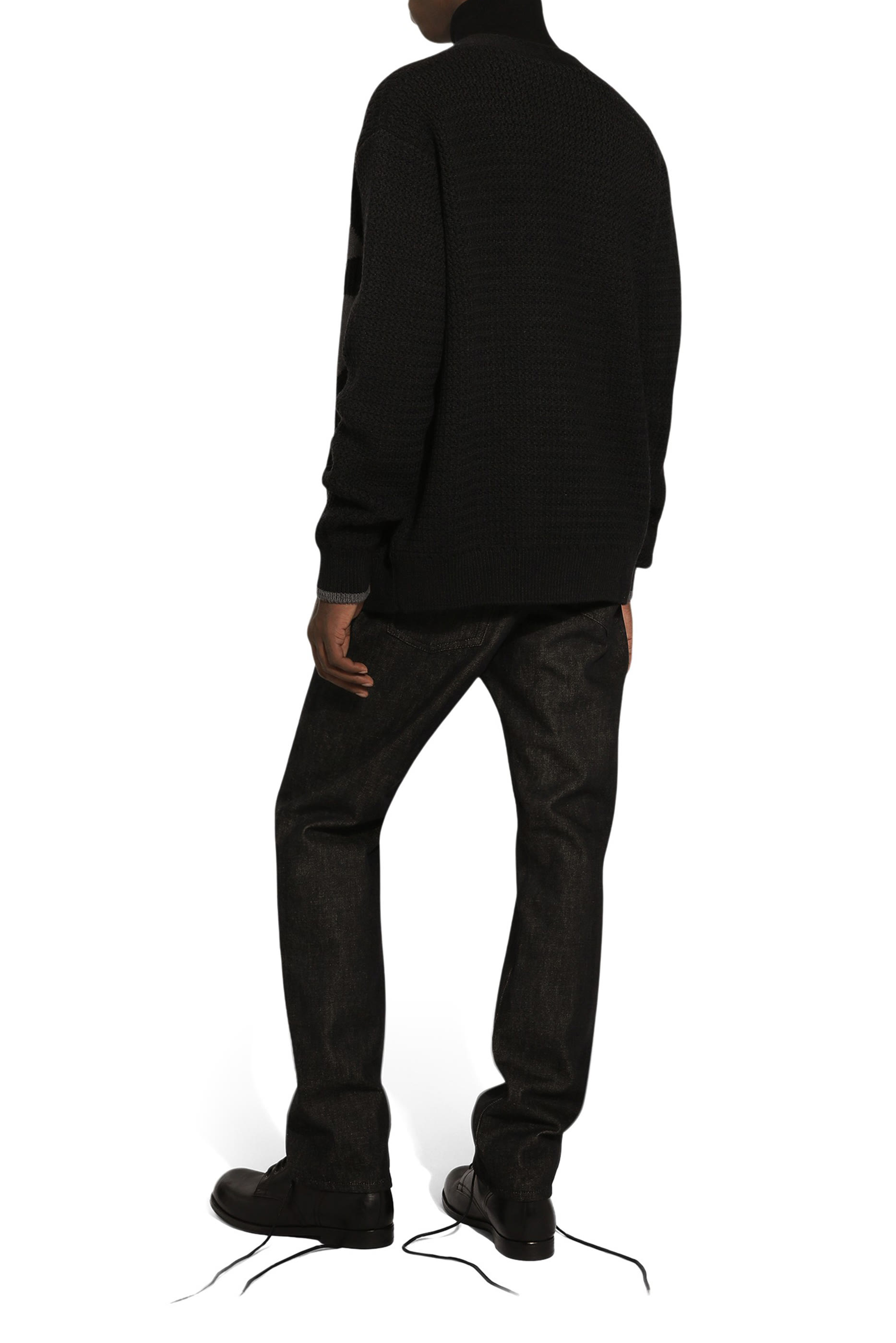 كارديجان منسوج يدويا صوف