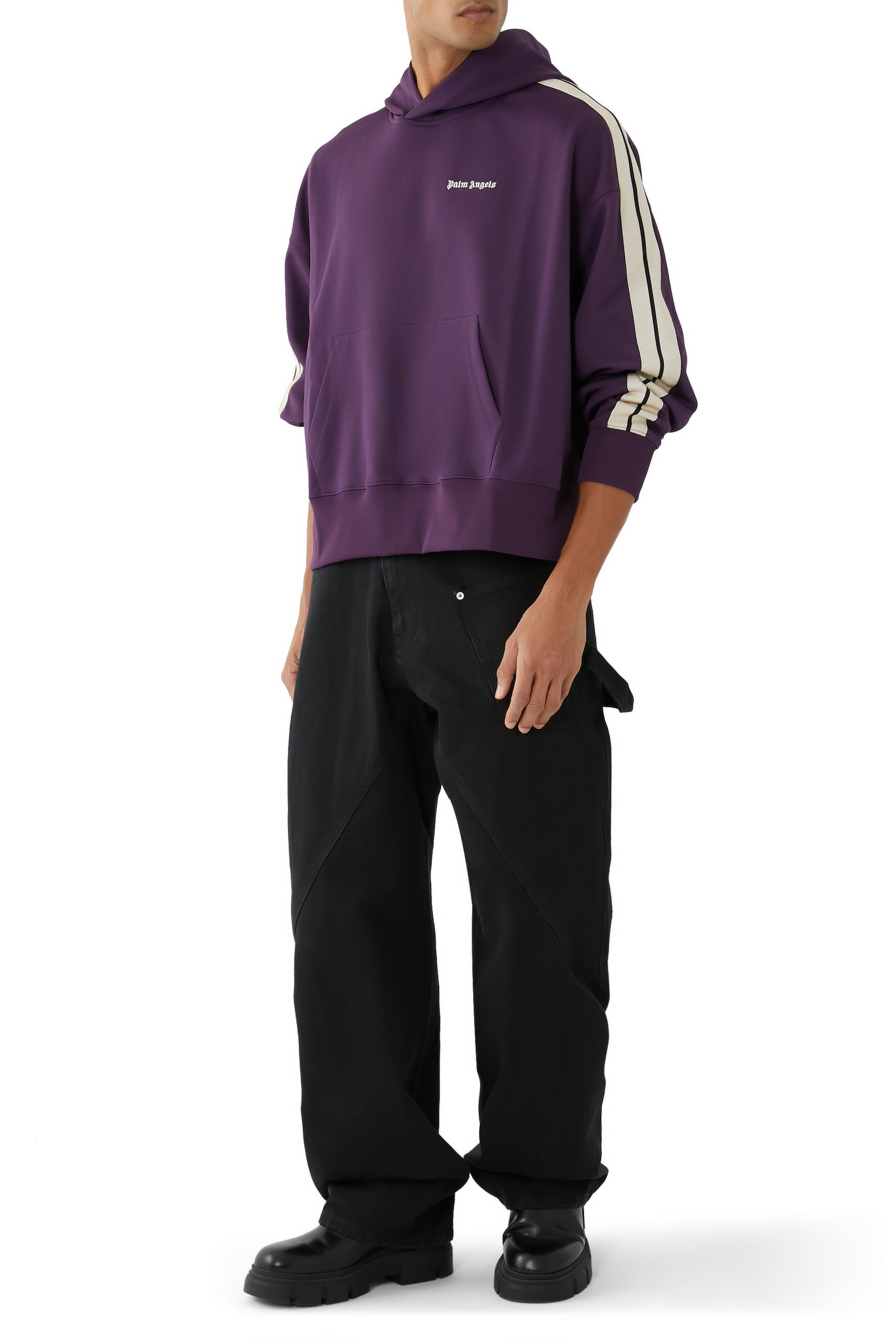 هودي رياضي بشعار الماركة الكلاسيكي