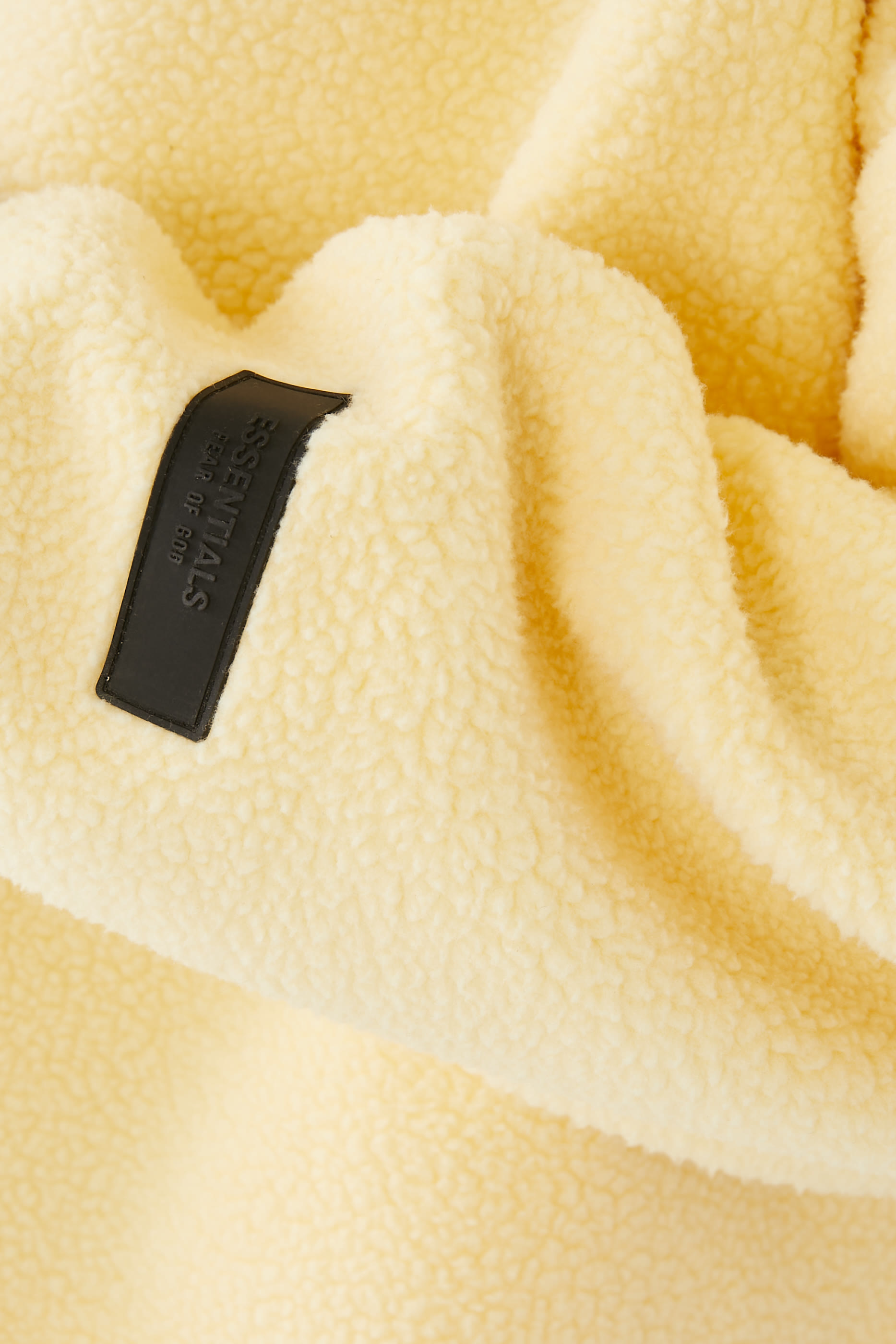 كنزة بنصف سحاب وياقة عالية صوف قطبي