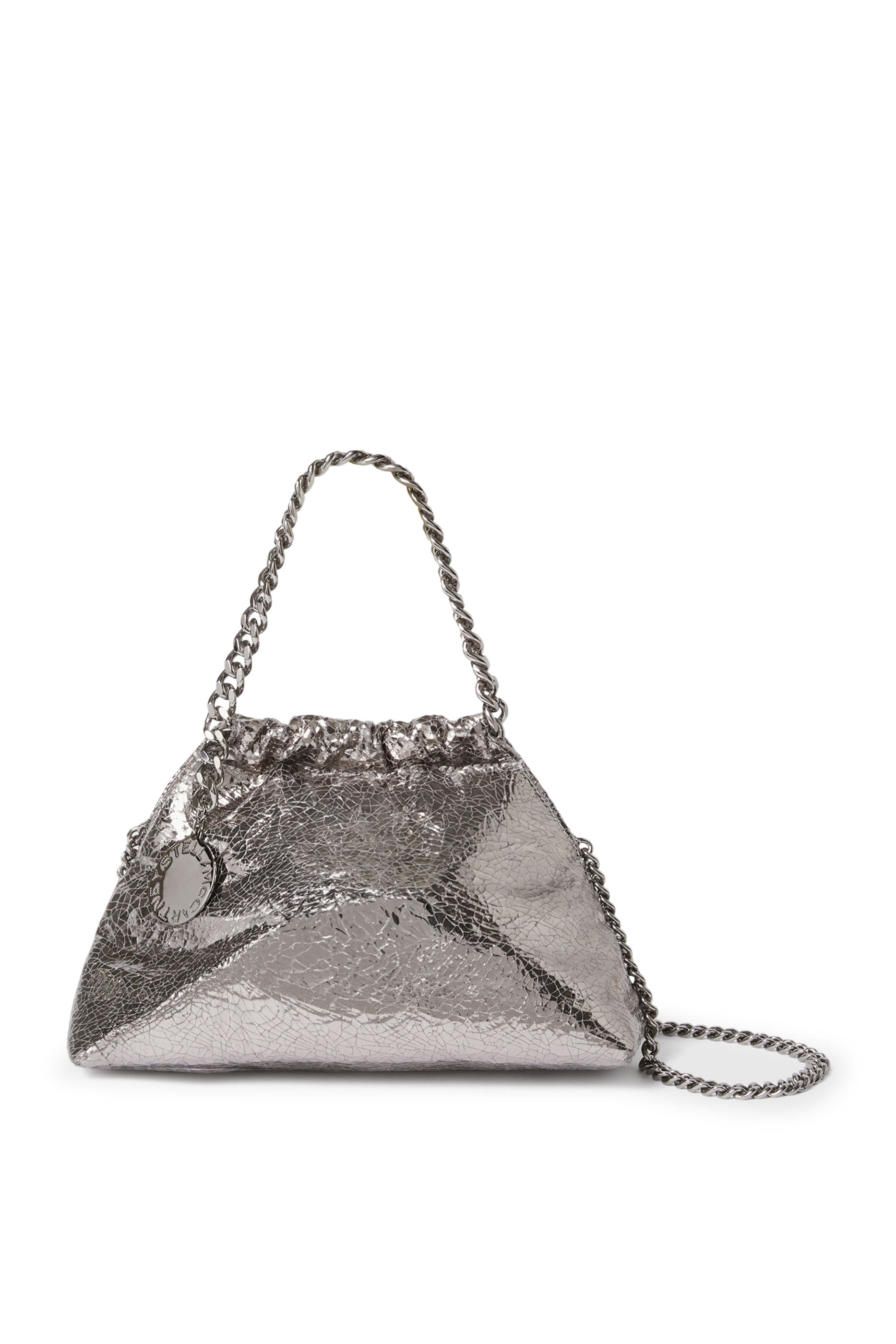 حقيبة كروس بودي فالابيلا برياط تضييق قماش لامع متشقق