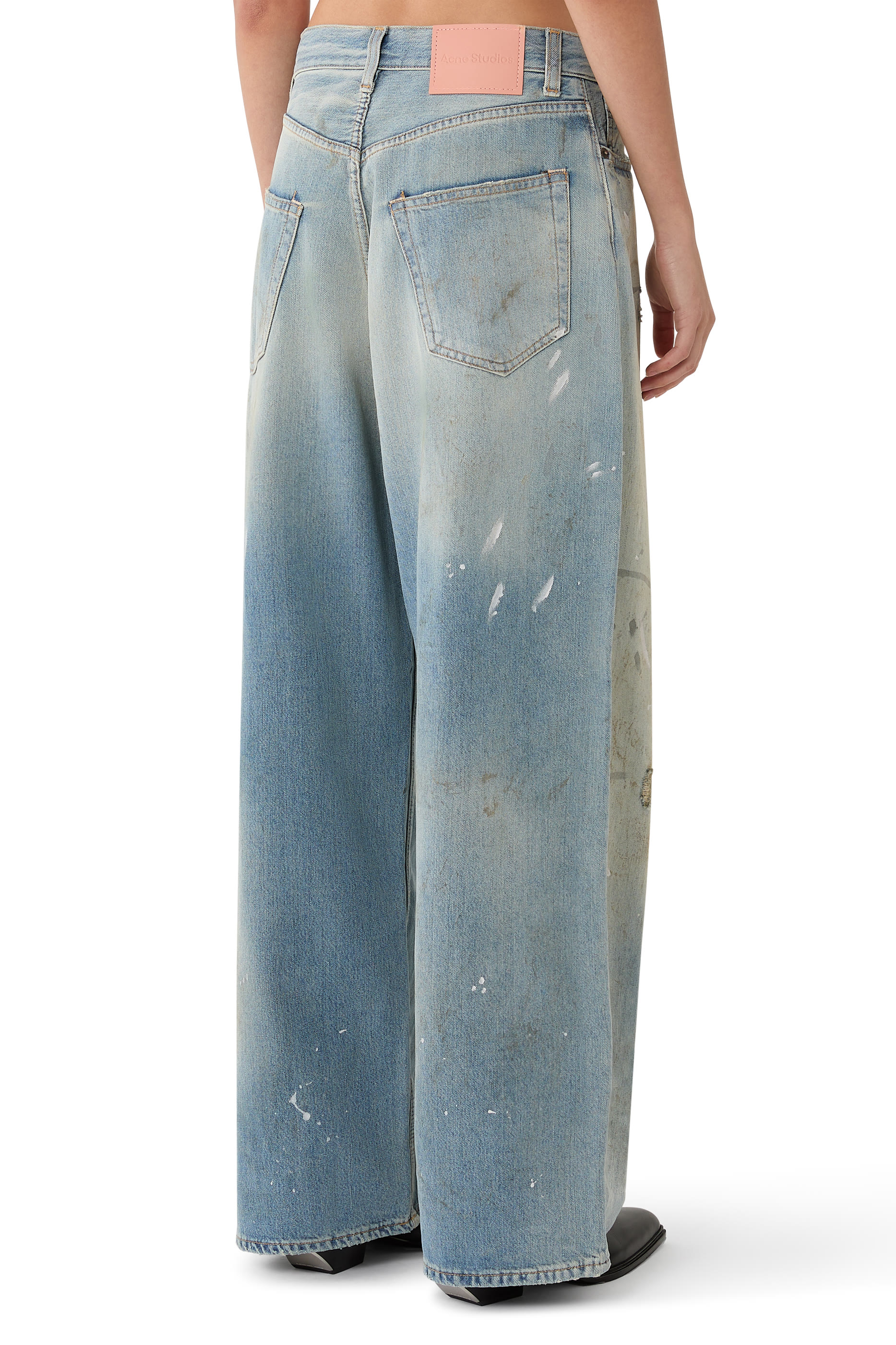 بنطال جينز _ 2023 بقصة فضفاضة