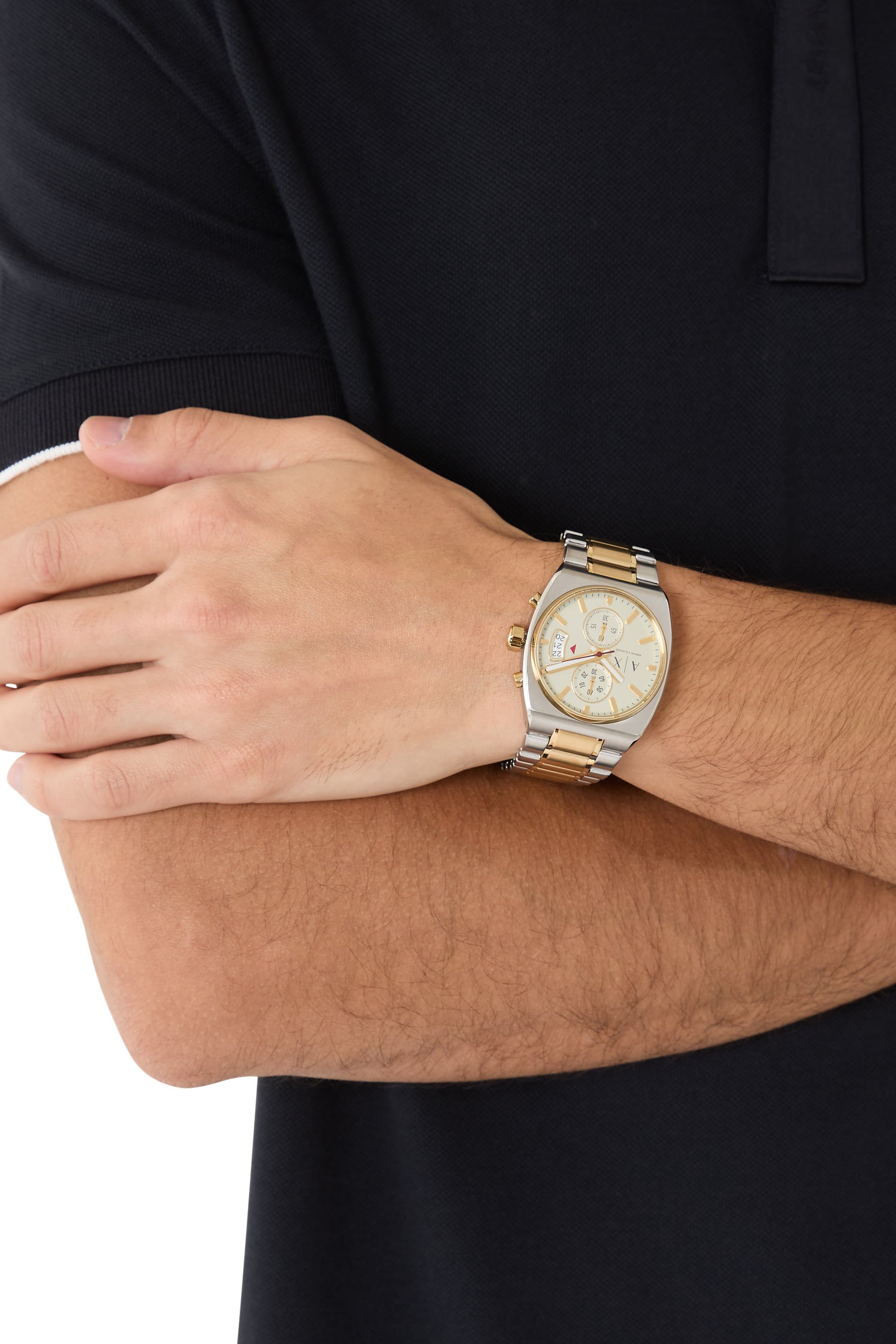 ساعة كرونوغراف كوارتز، 40 مم