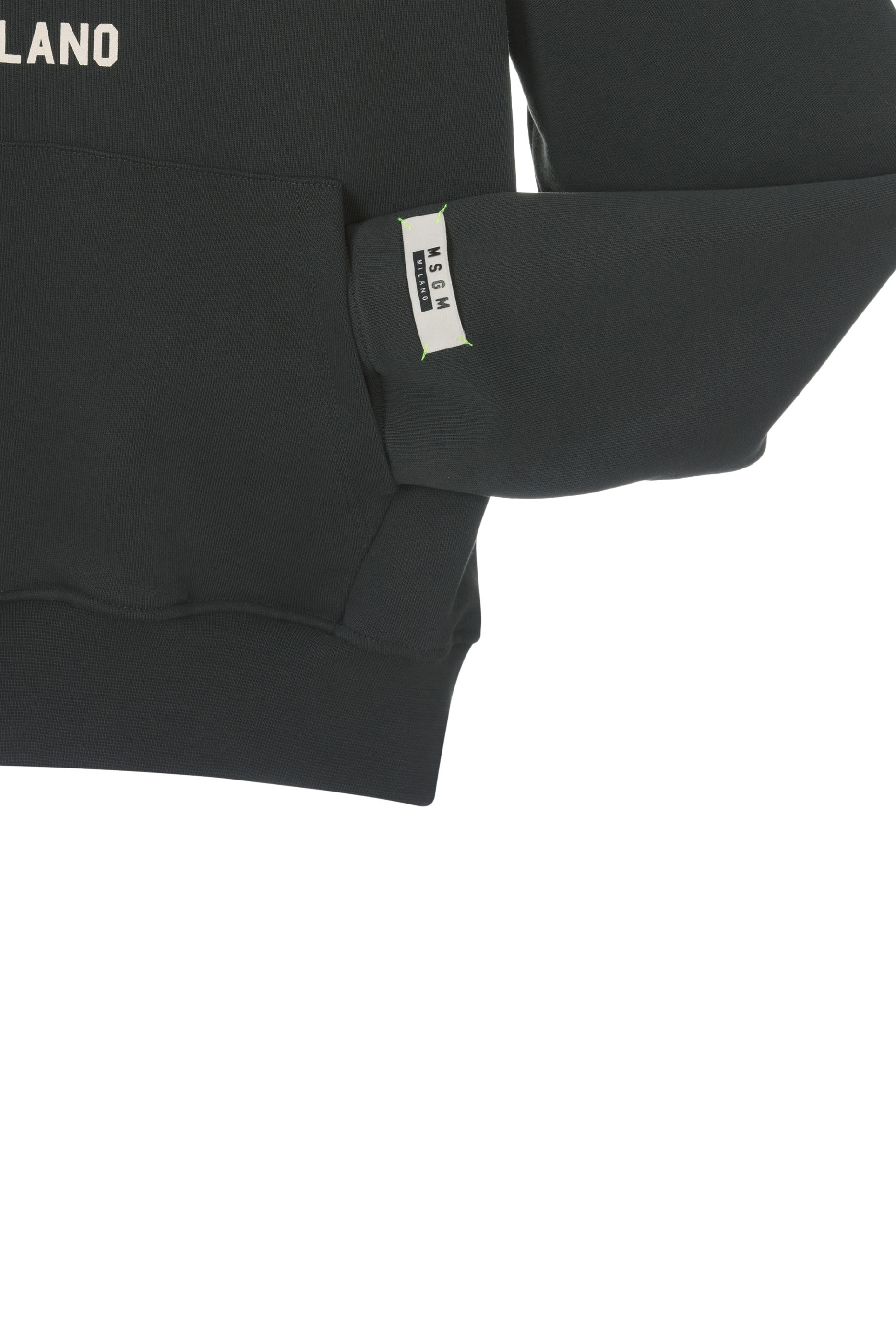 هودي بطبعات شعار الماركة قطن للأطفال