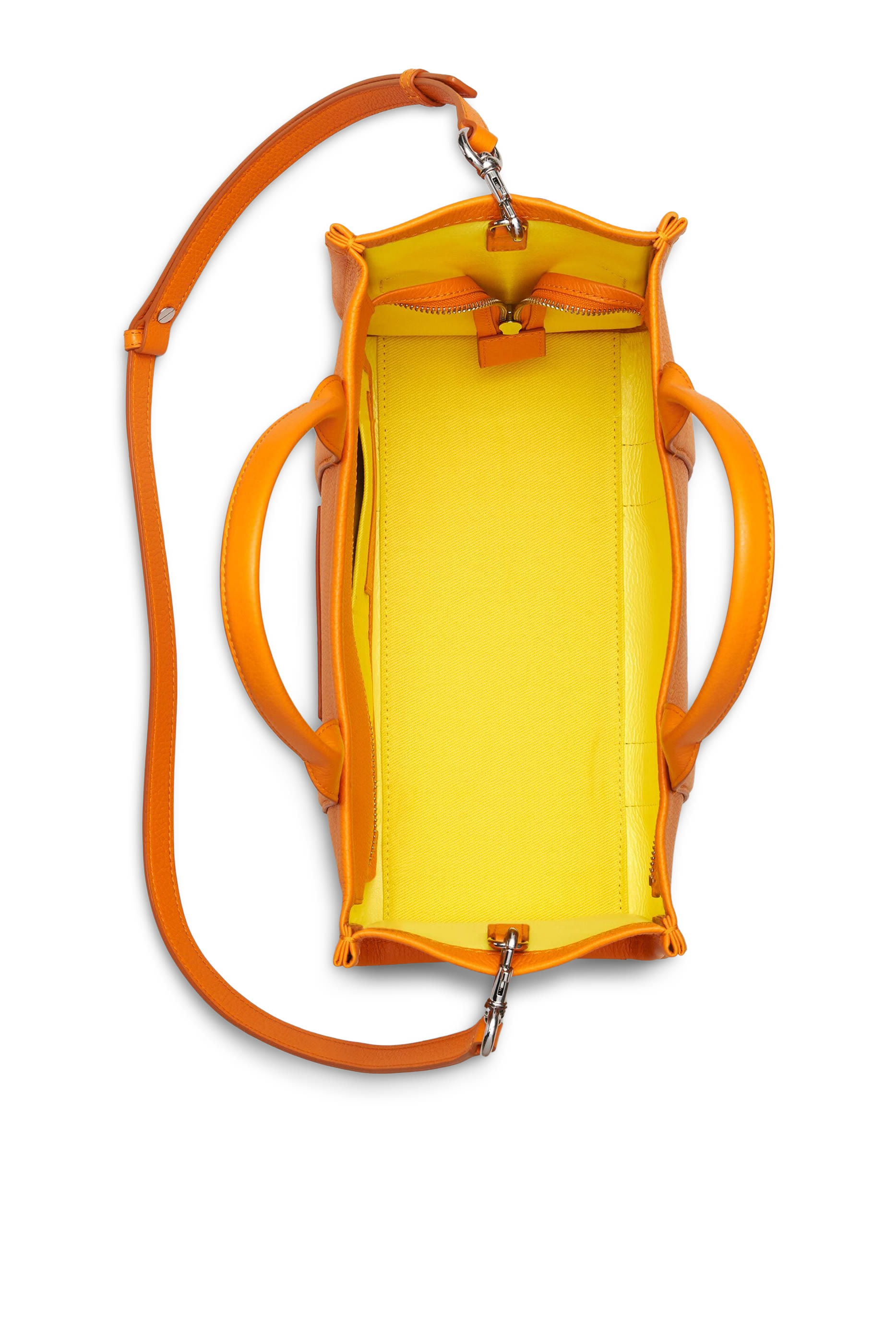 حقيبة يد متوسطة جلد