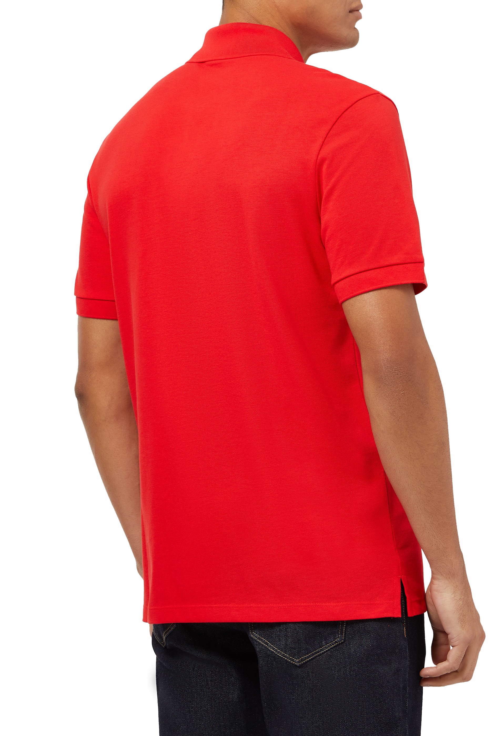 قميص بولو بالاس بتطريز شعار الماركة