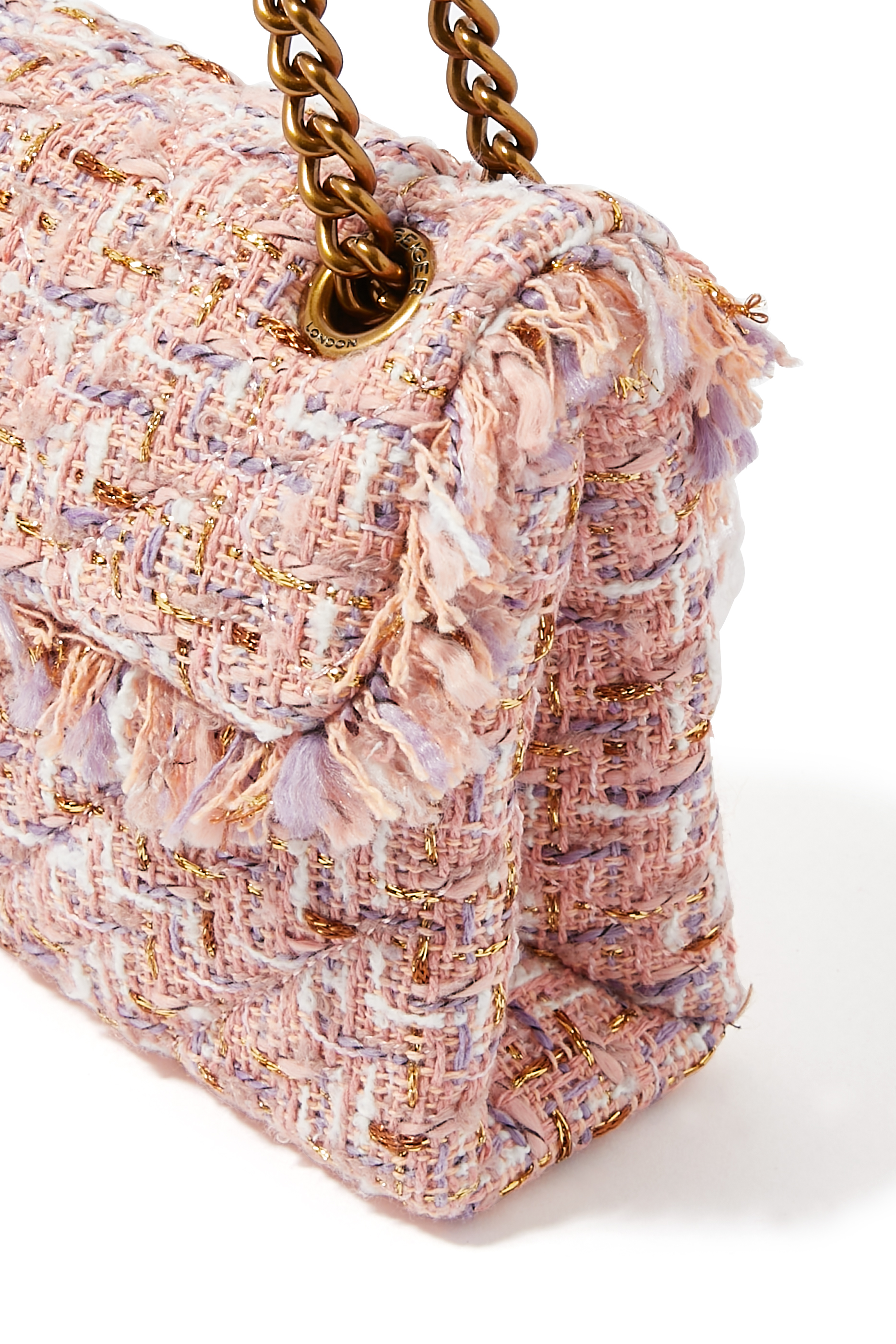 حقيبة كتف كنسينغتون صغيرة تويد