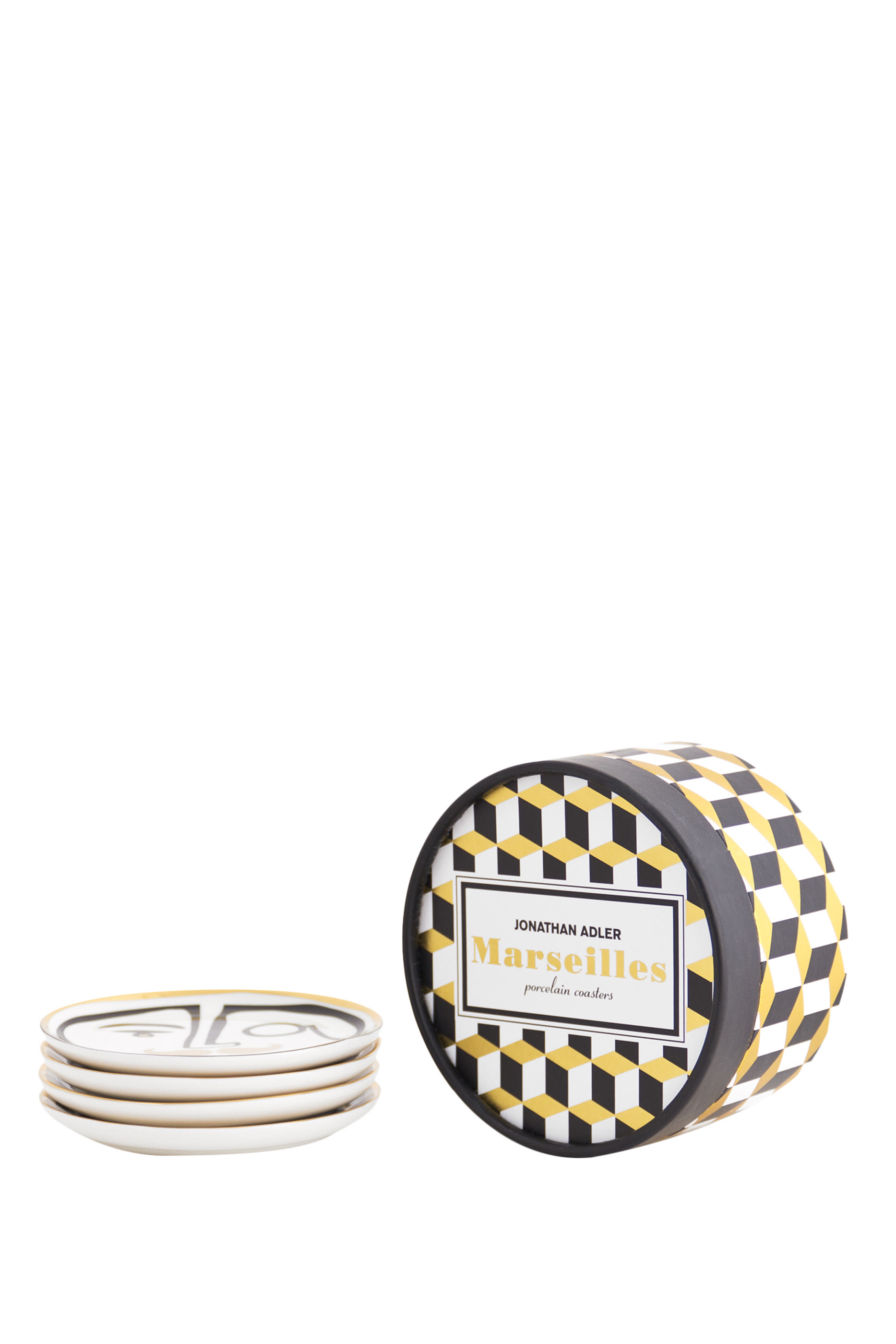 طقم قواعد أكواب مرسيليا 4 قطع