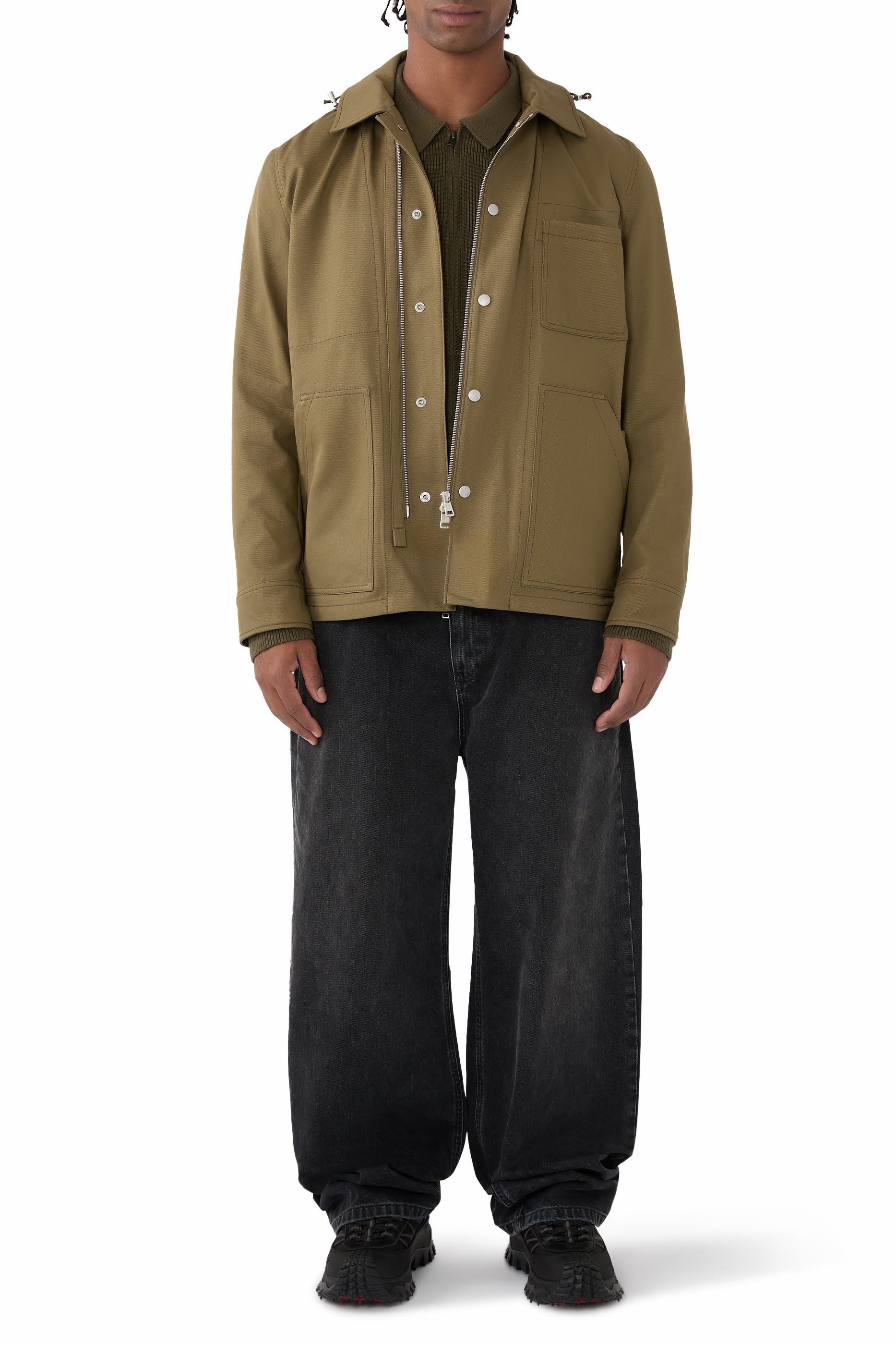 جاكيت غيرليدان بتصميم قميص