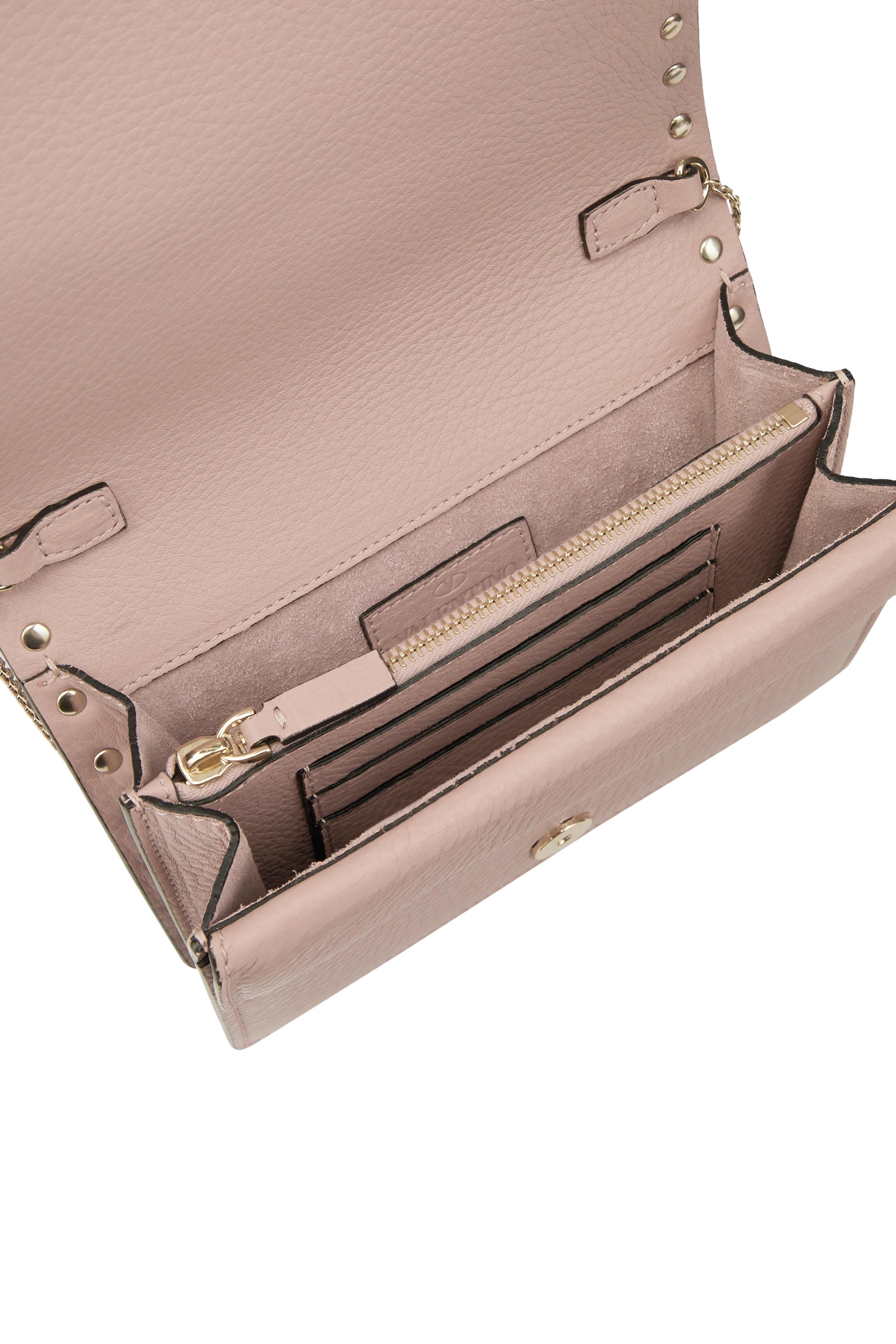 حقيبة صغيرة بحلي هرمية بسلسلة