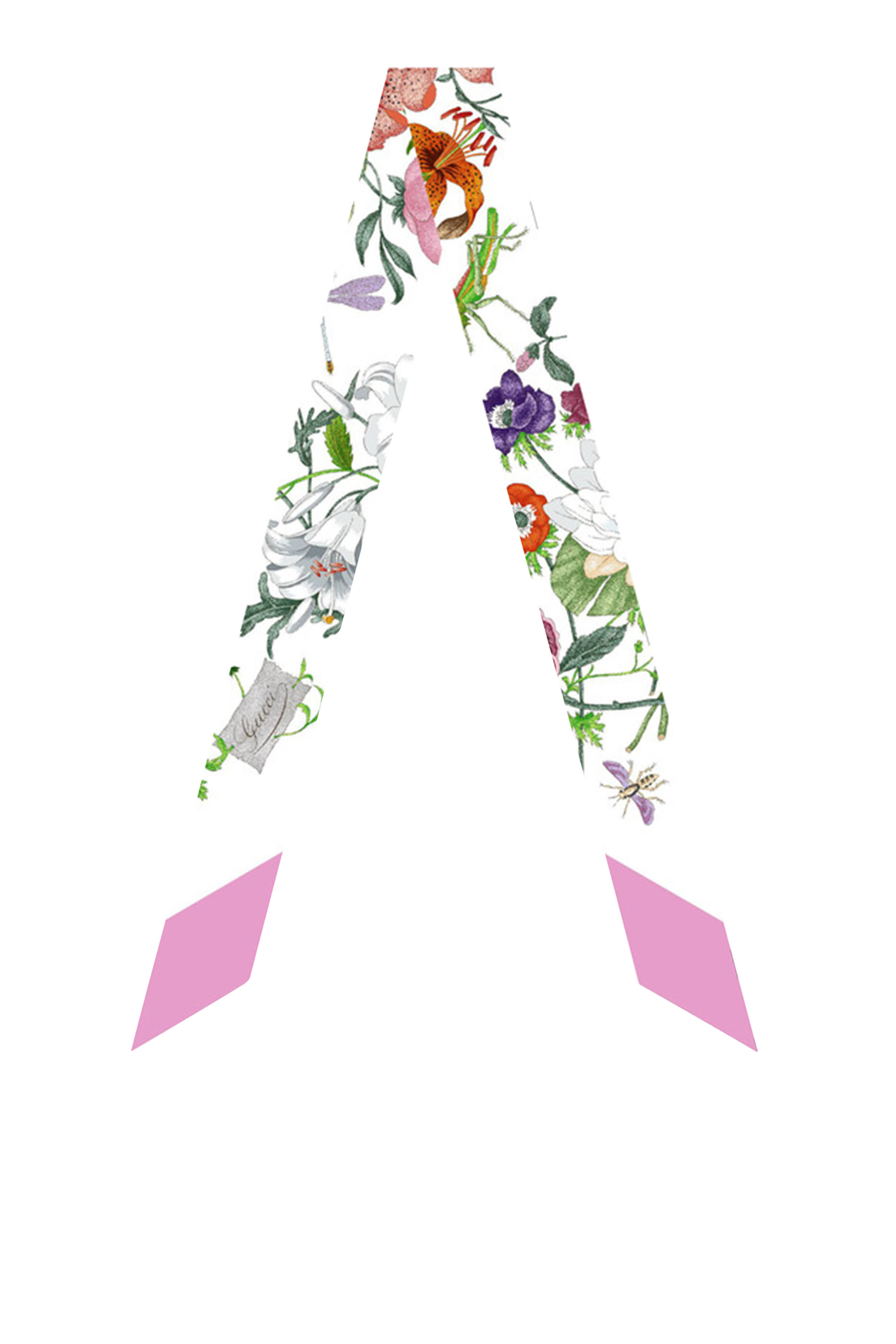 شريط بطبعات حرير تويل